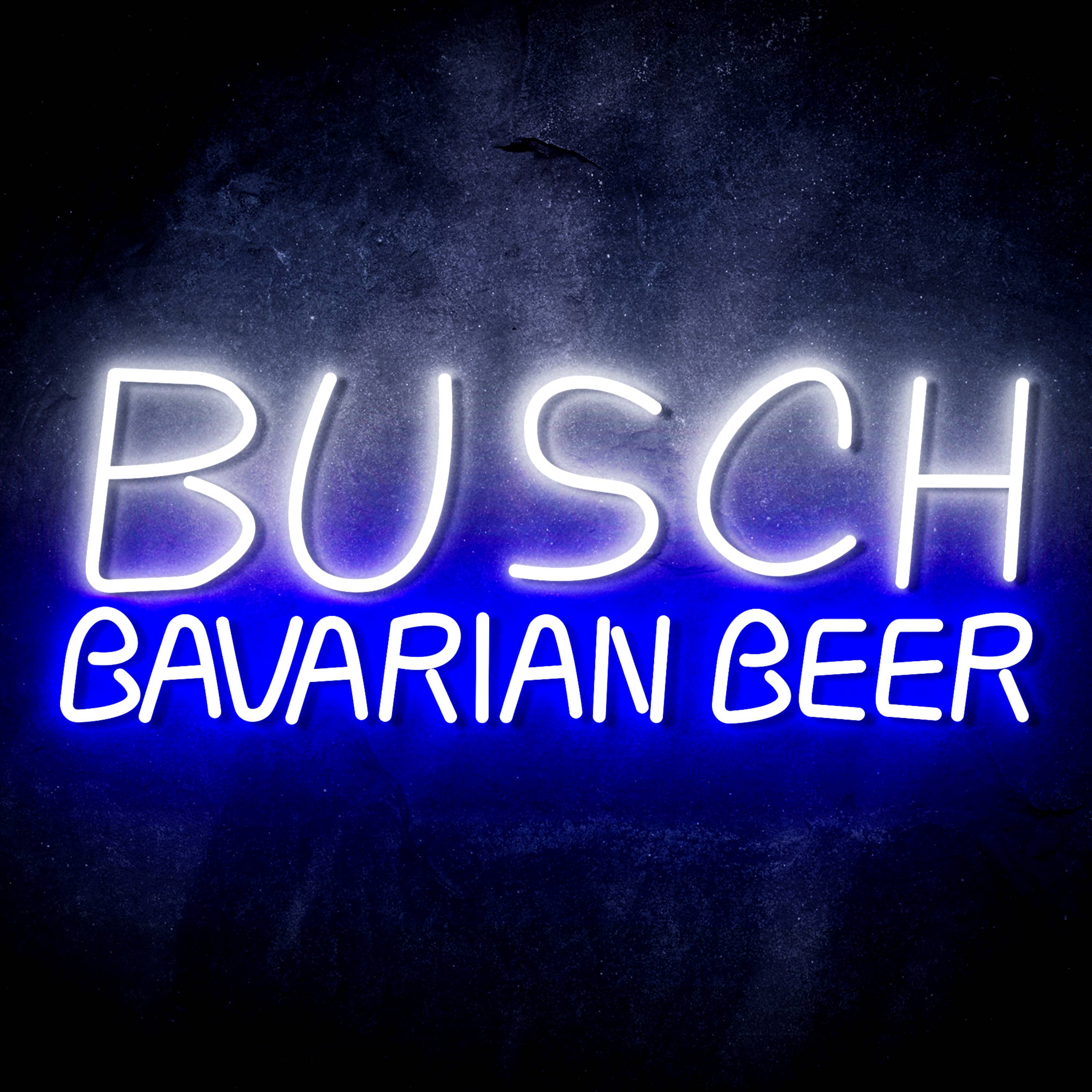 Busch Bavarian Beer Flex Neon-like LED Sign