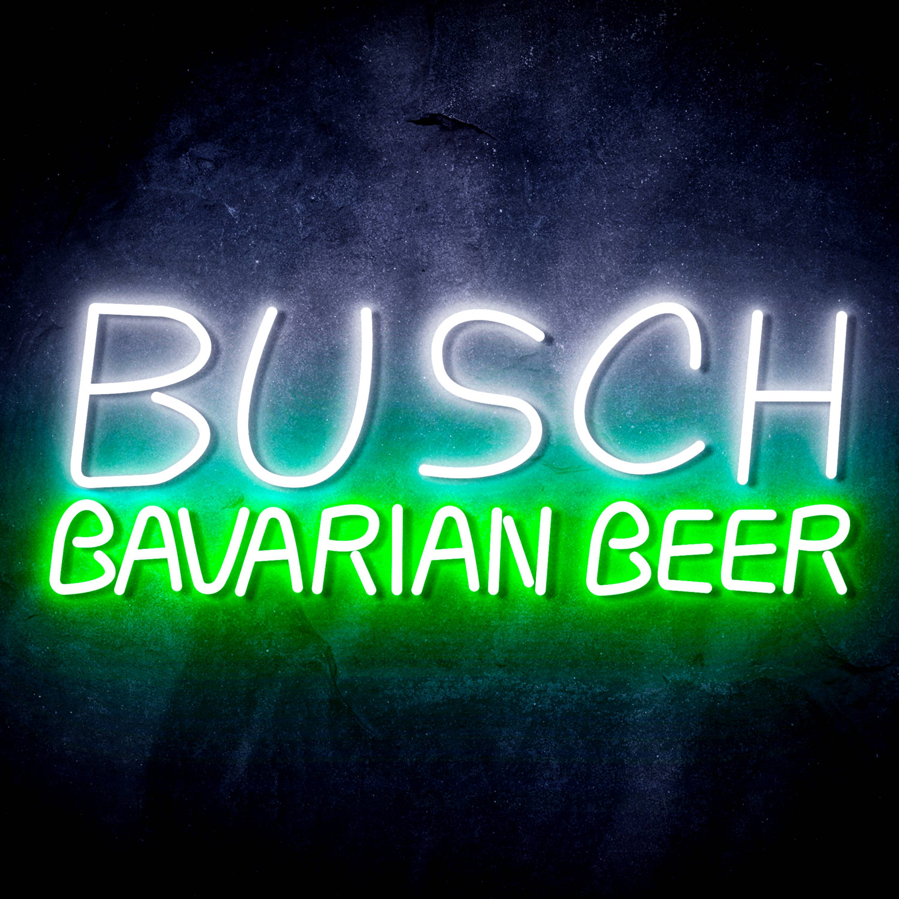 Busch Bavarian Beer Flex Neon-like LED Sign