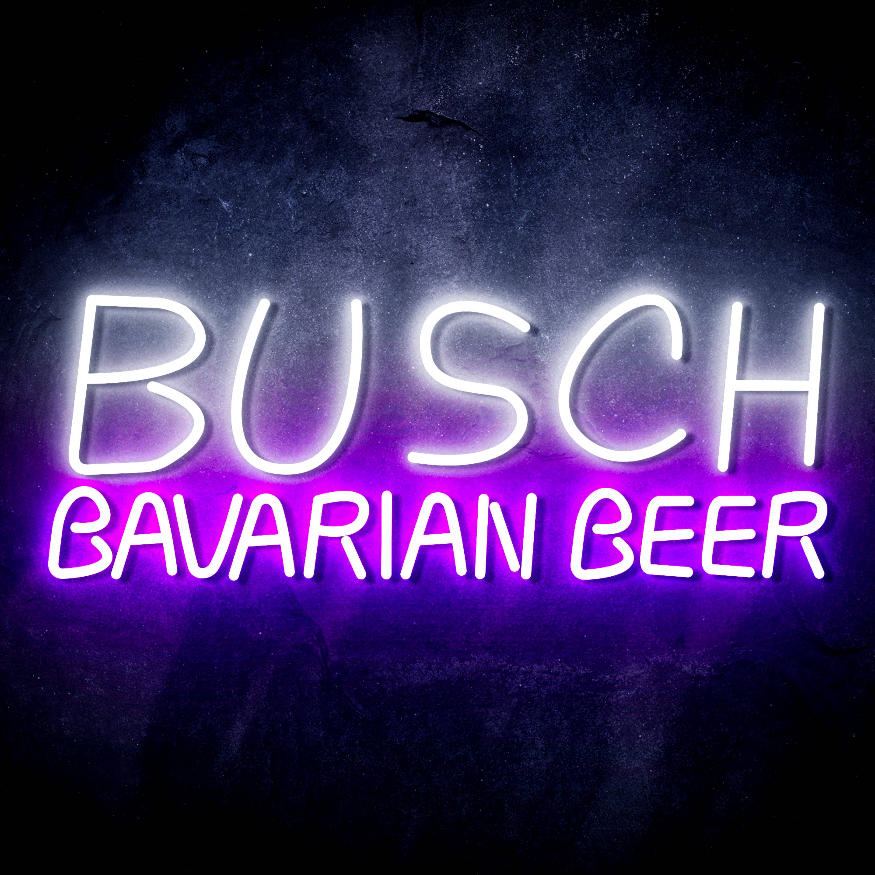 Busch Bavarian Beer Flex Neon-like LED Sign