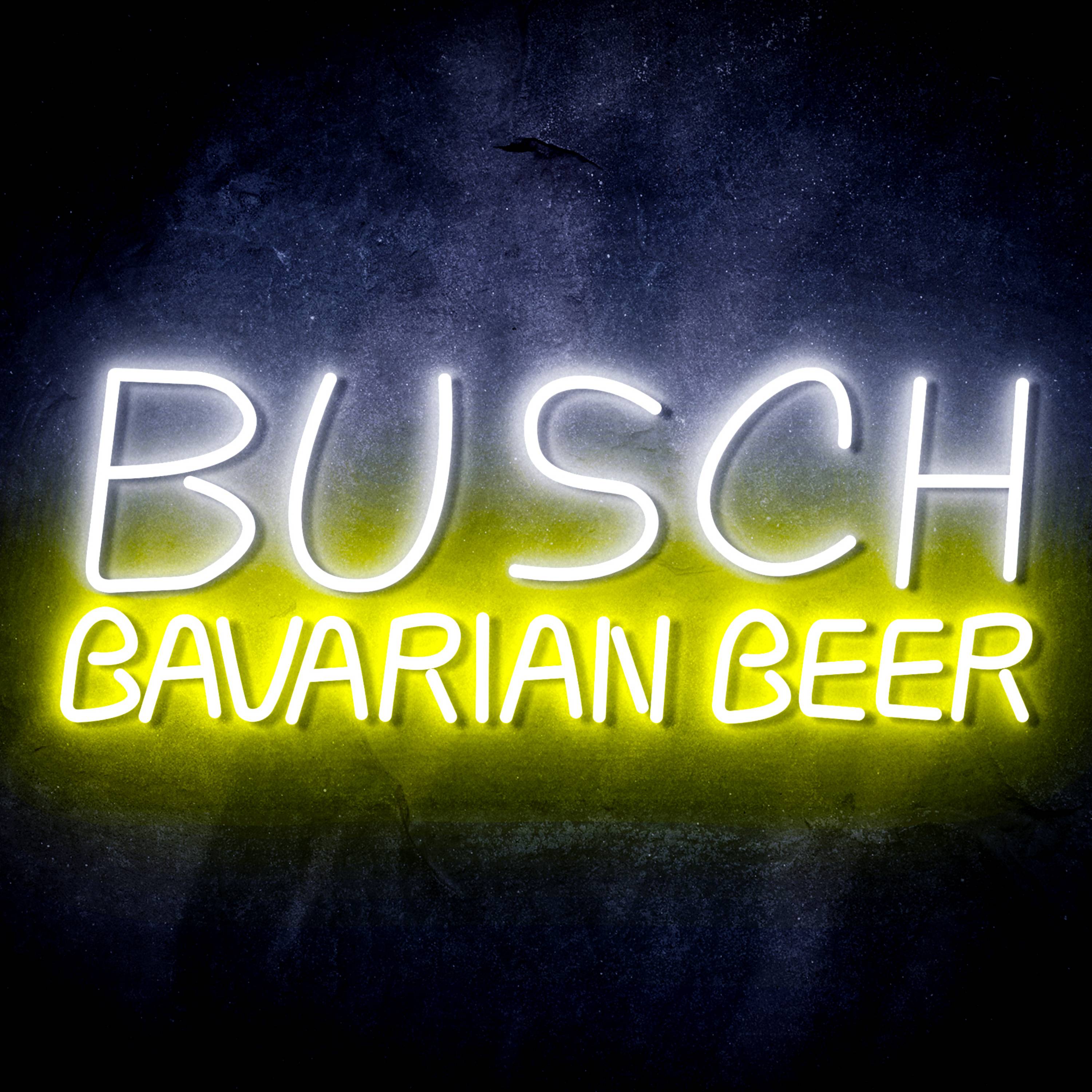 Busch Bavarian Beer Flex Neon-like LED Sign