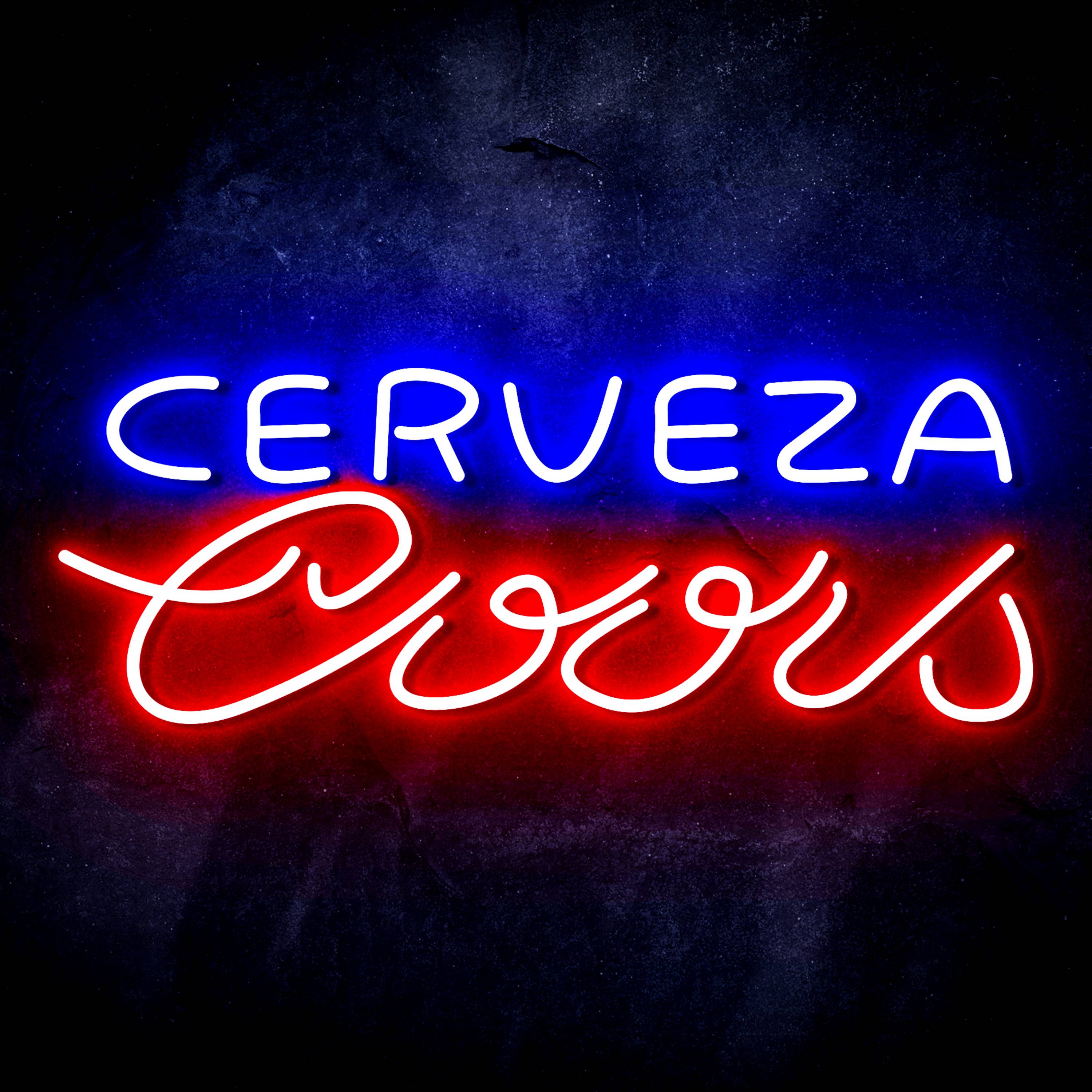 Cerveza Coors Flex Neon-like LED Sign