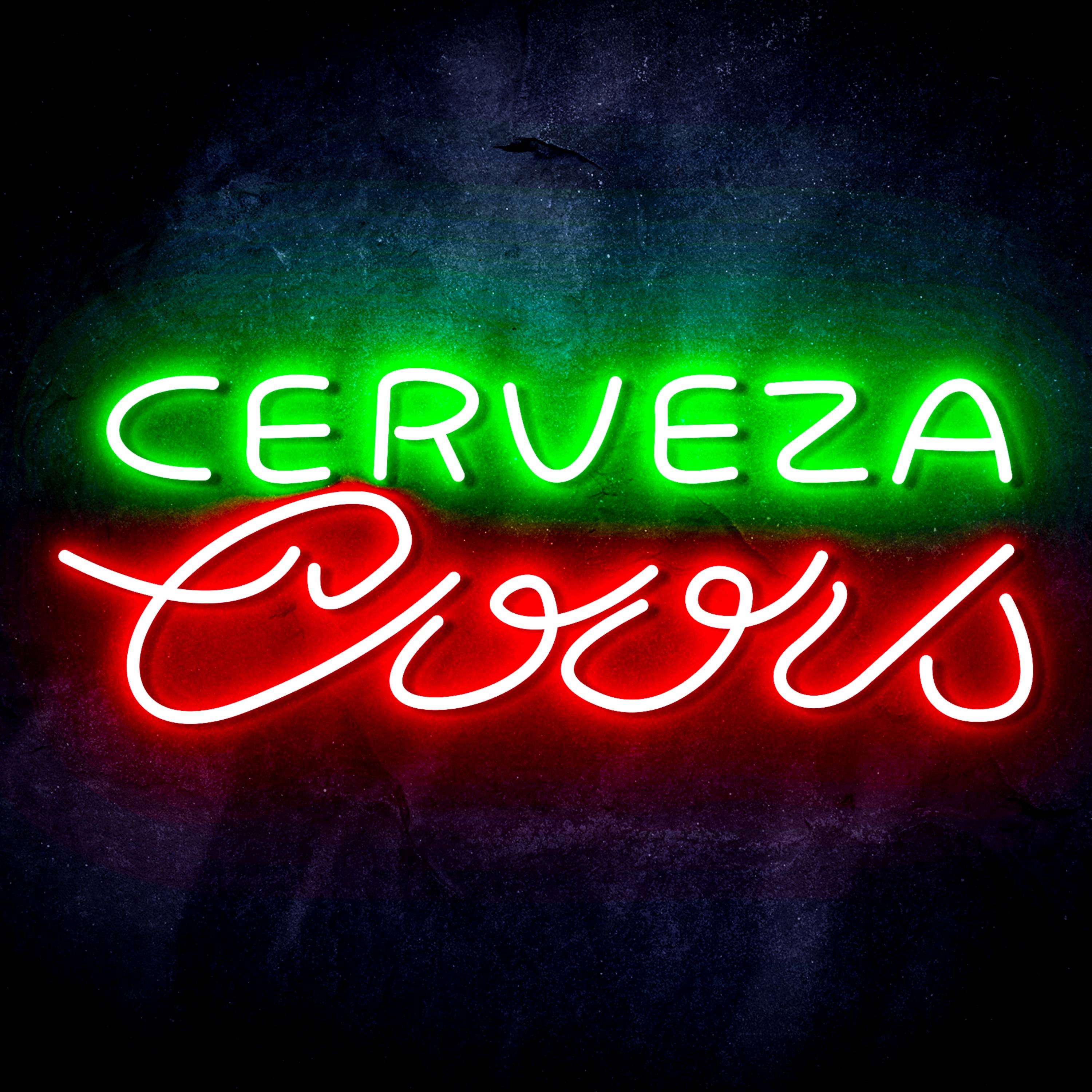 Cerveza Coors Flex Neon-like LED Sign