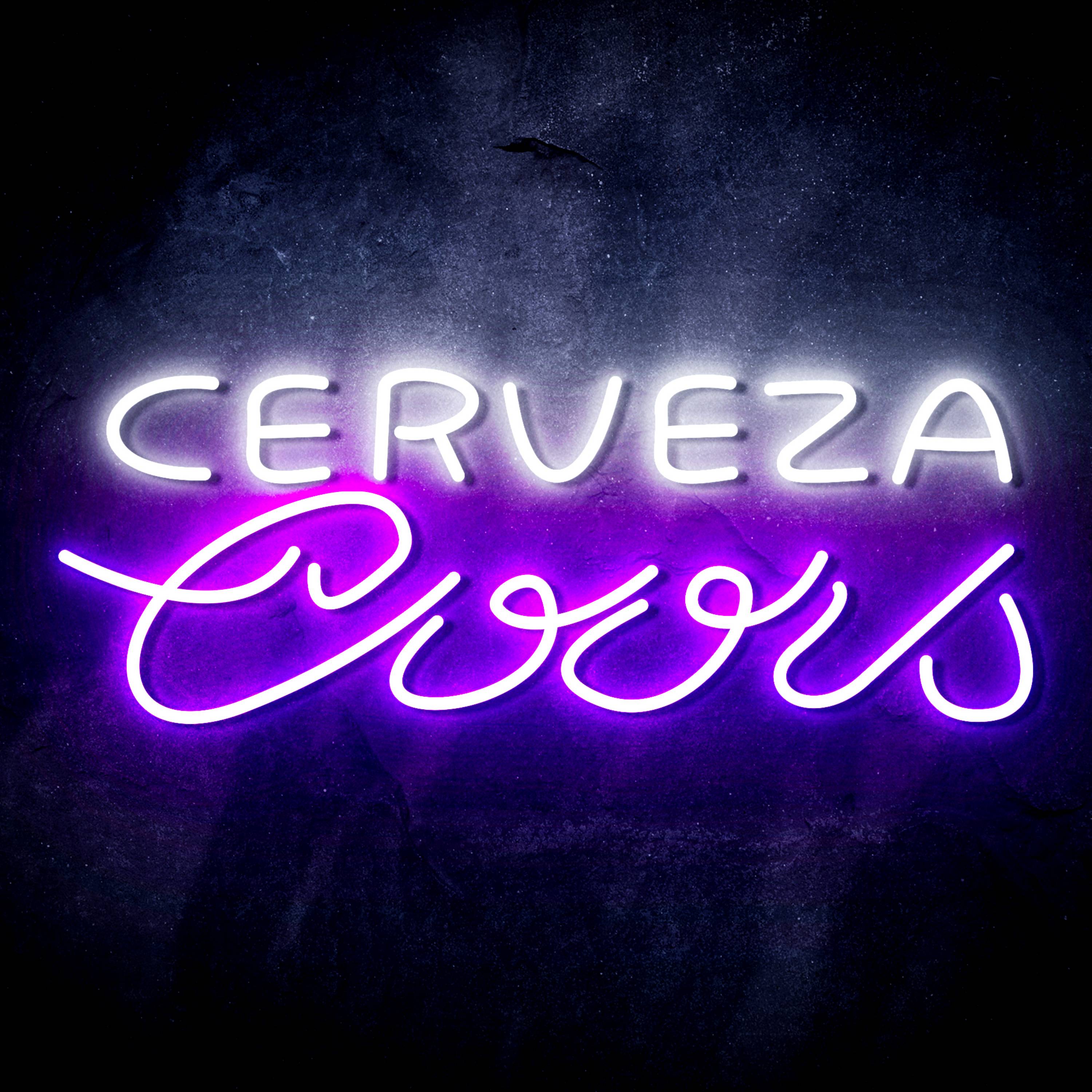 Cerveza Coors Flex Neon-like LED Sign