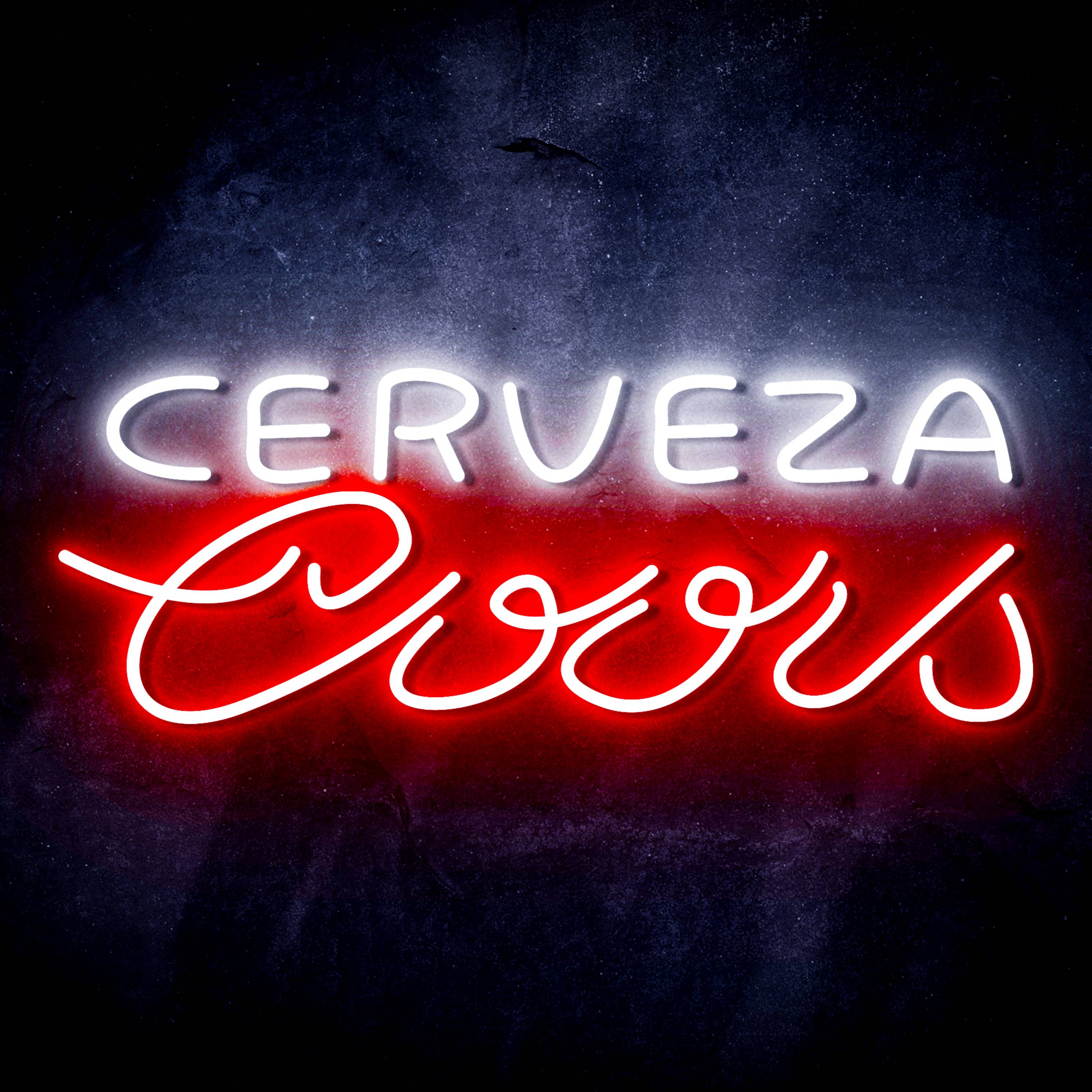 Cerveza Coors Flex Neon-like LED Sign