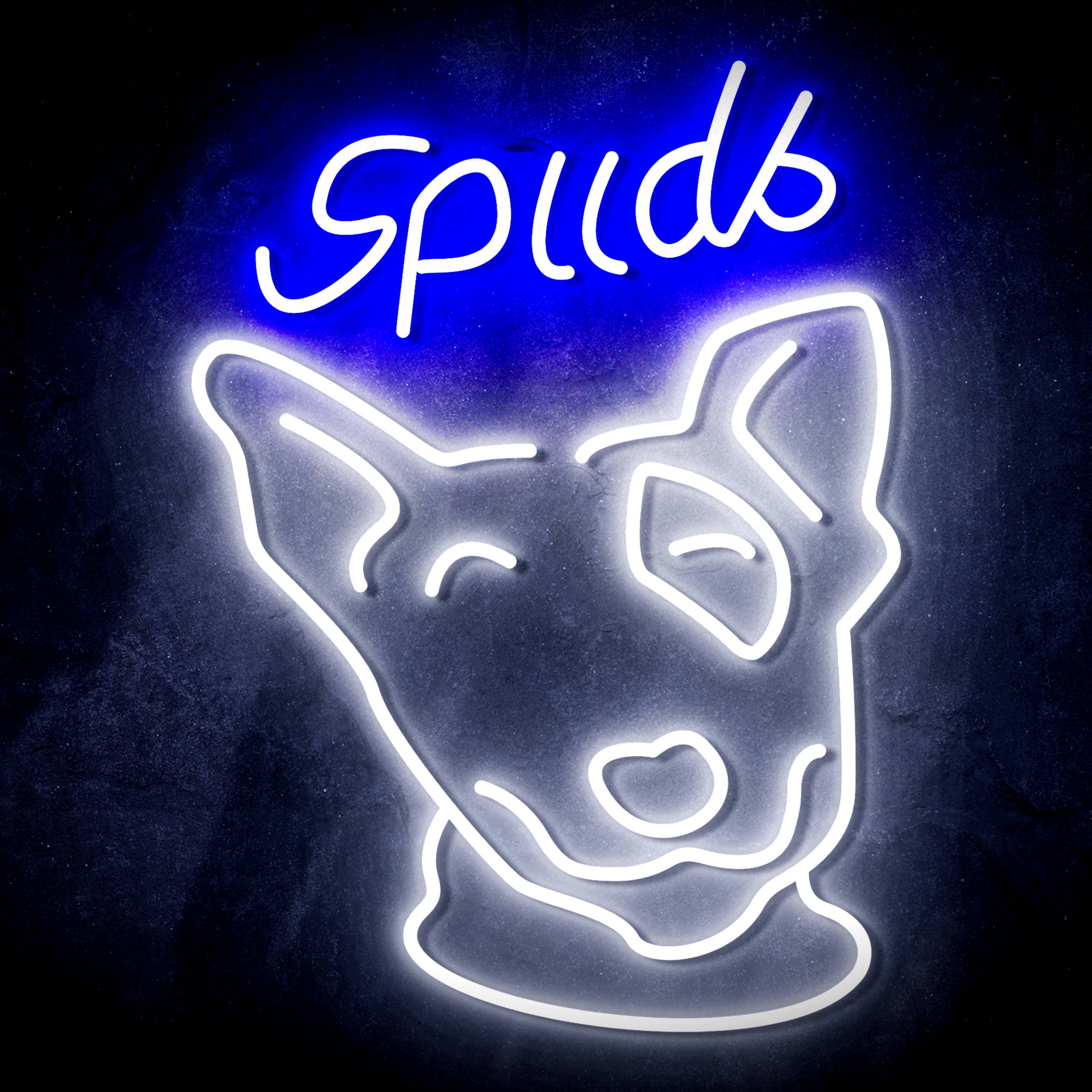 Spuds Bud Light Flex Neon-like LED Sign