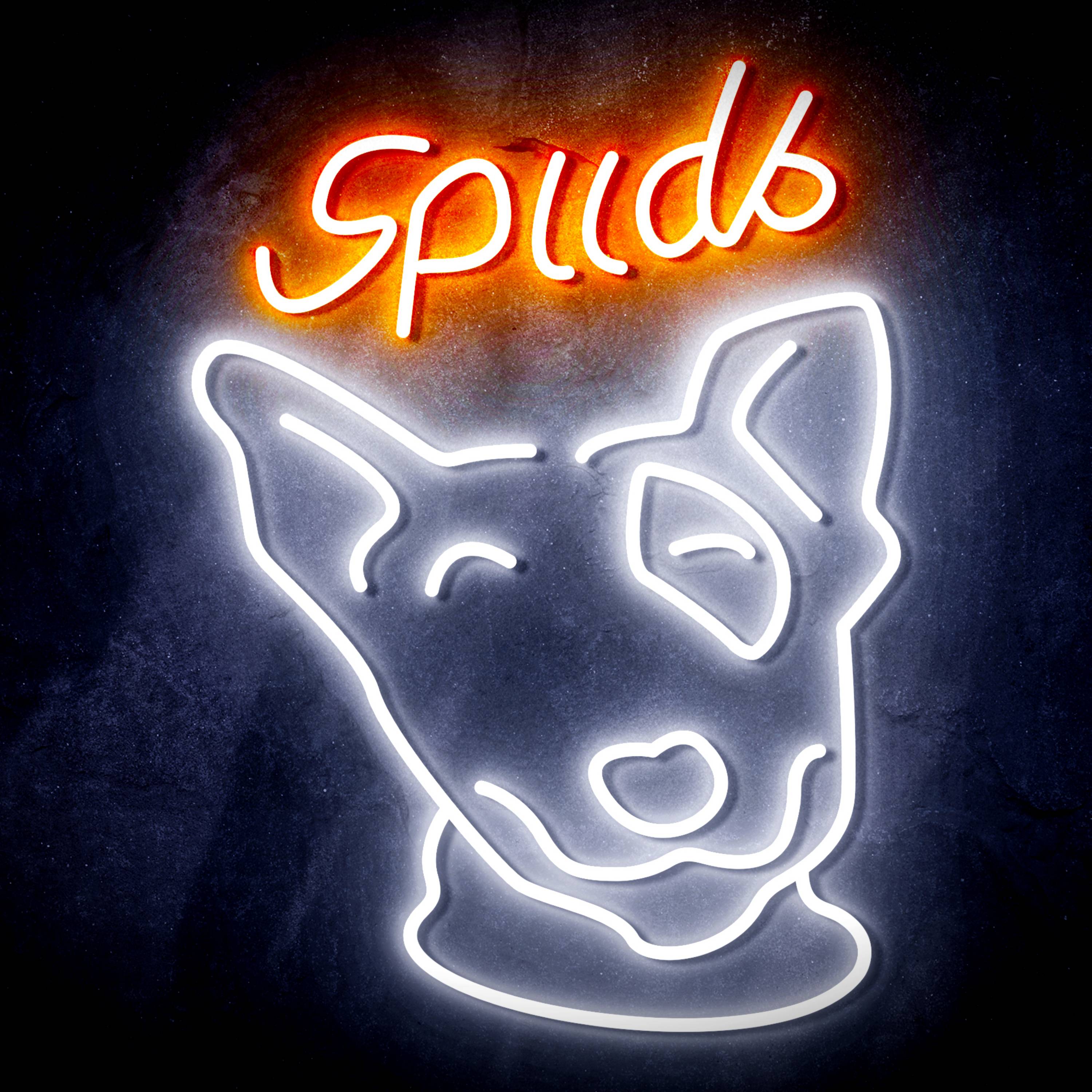 Spuds Bud Light Flex Neon-like LED Sign