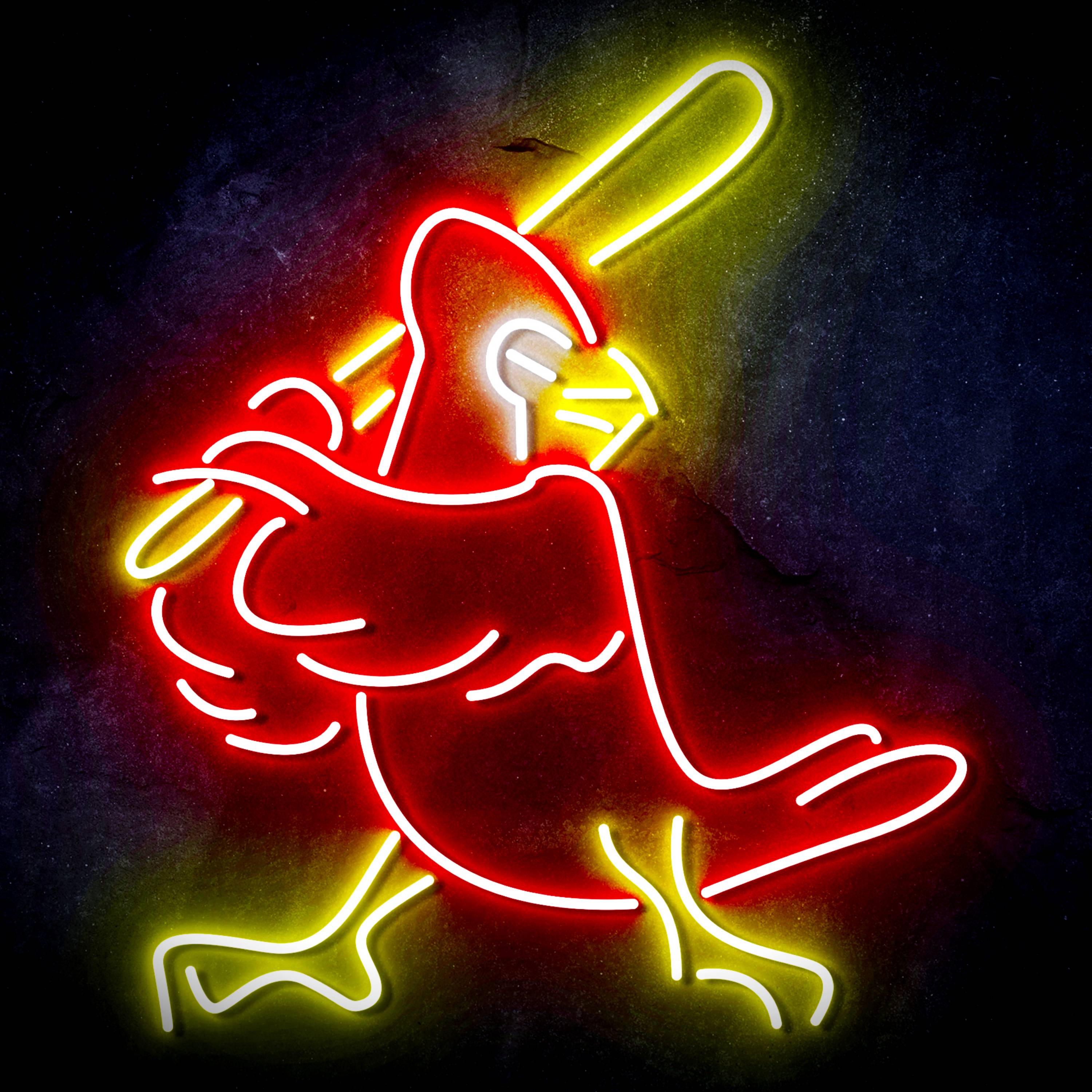 Busch Beer Cardinal Flex Neon-like LED Sign