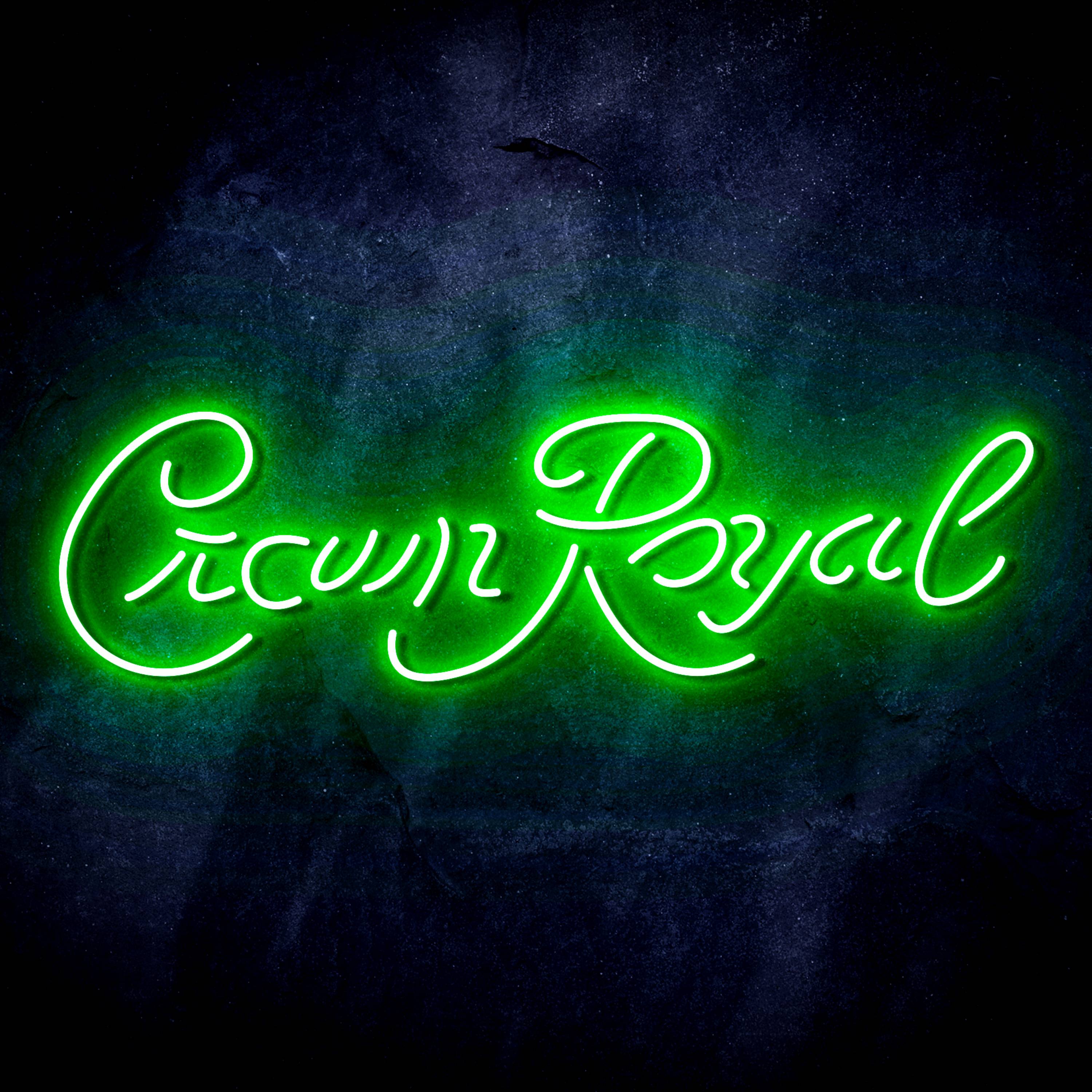 Crown Royal Flex Neon-like LED Sign