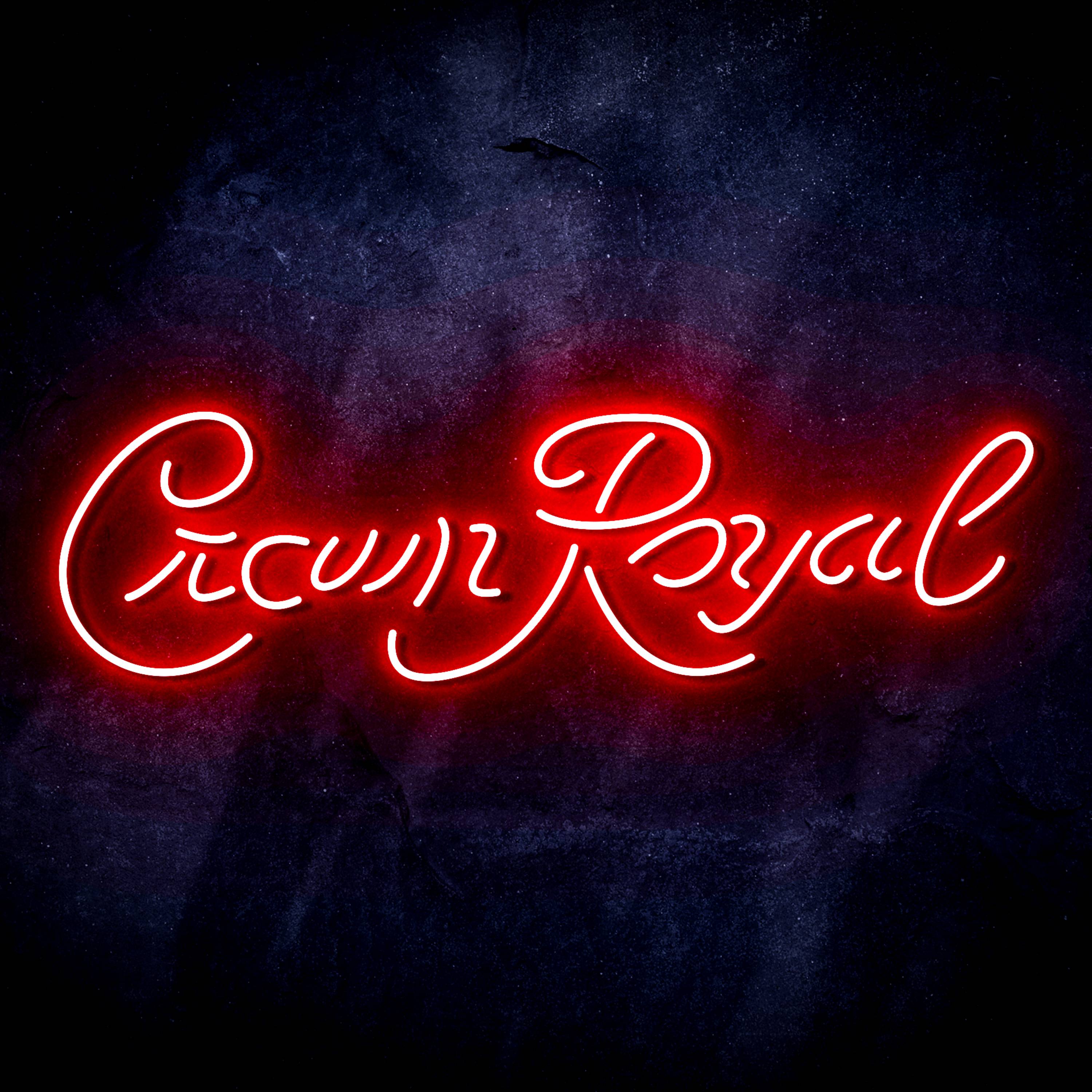 Crown Royal Flex Neon-like LED Sign