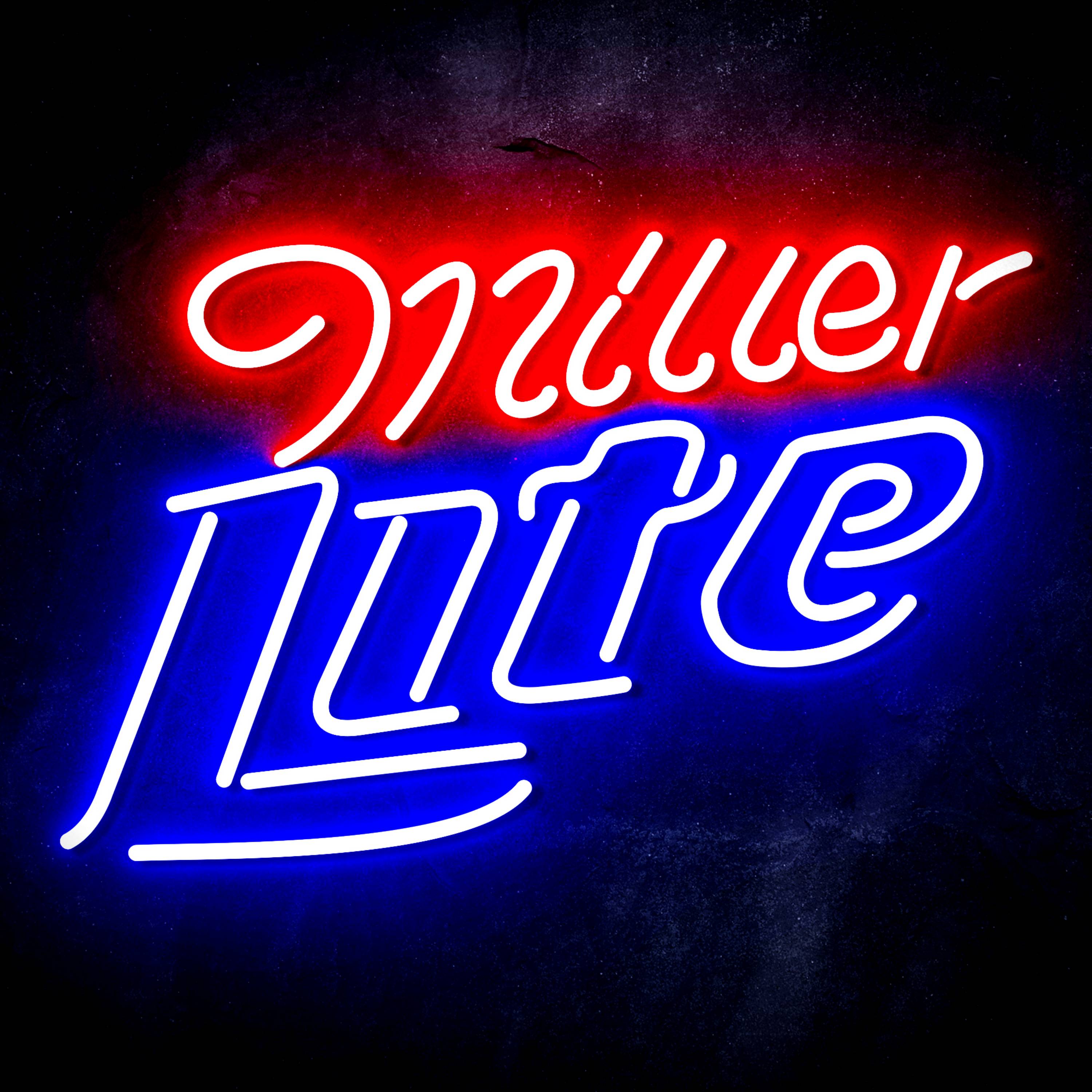 Miller Lite Flex Neon-like LED Sign