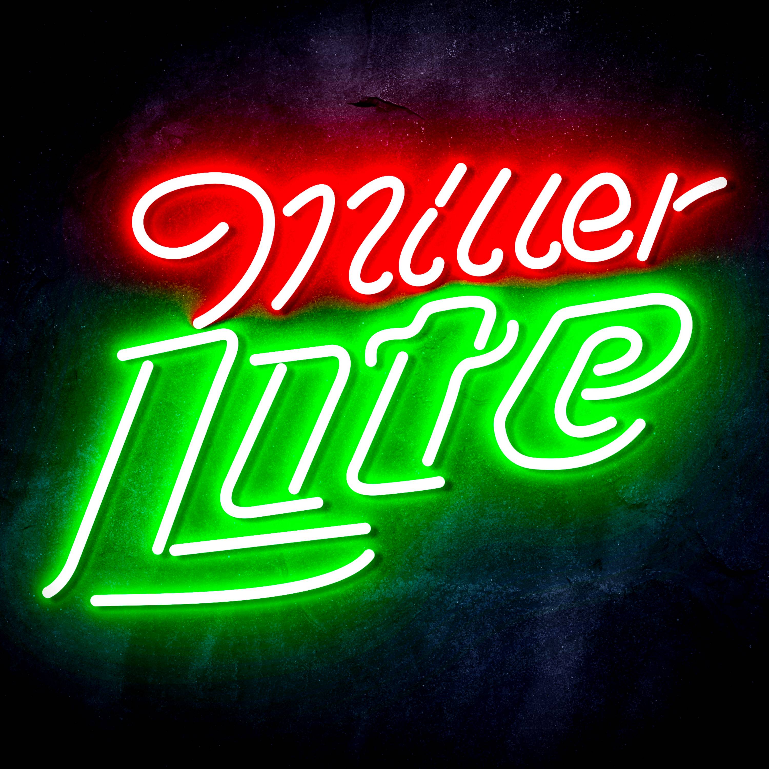 Miller Lite Flex Neon-like LED Sign