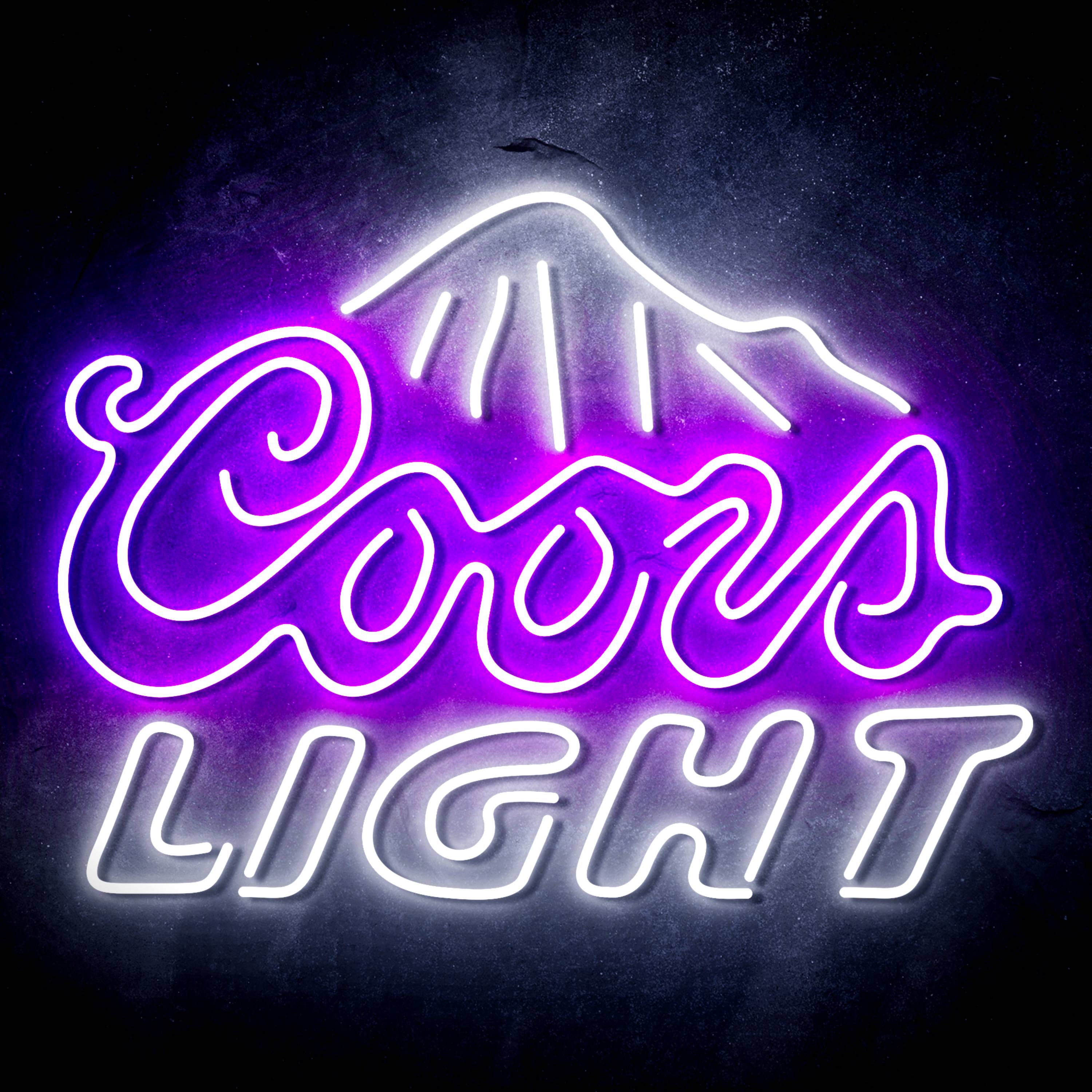 Coors Light Flex Neon-like LED Sign