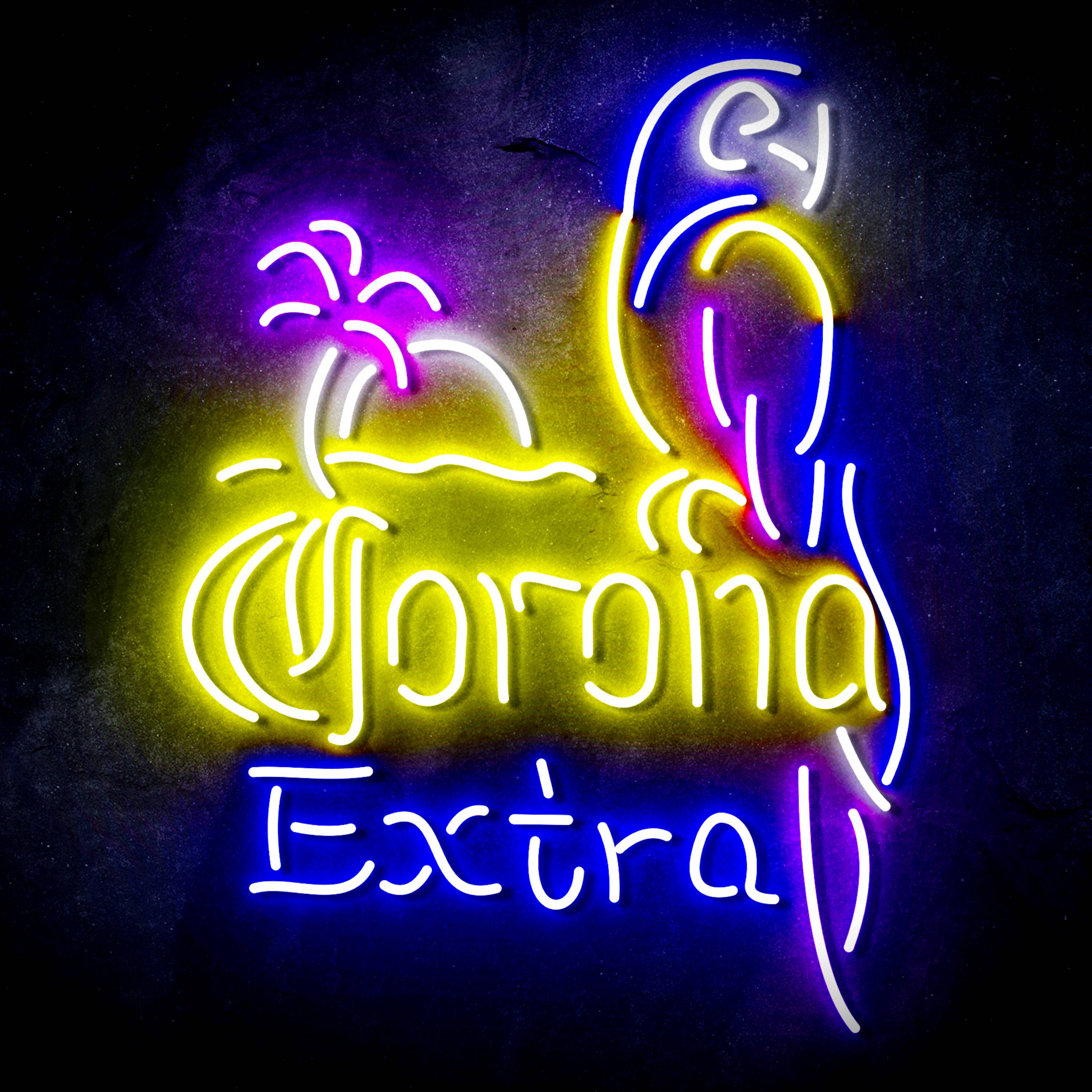 Corona Extra with Cadinal Flex Neon-like LED Sign