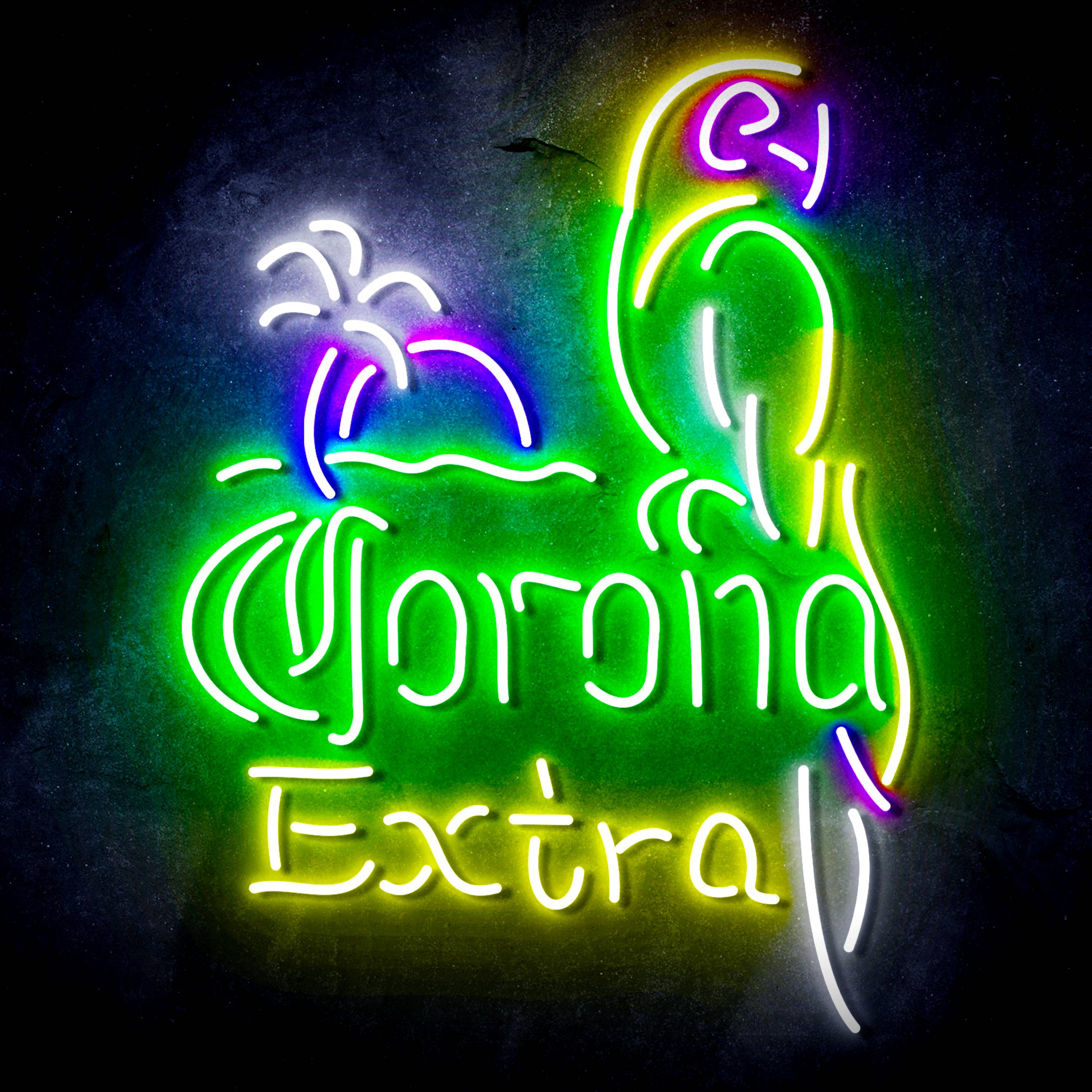 Corona Extra with Cadinal Flex Neon-like LED Sign