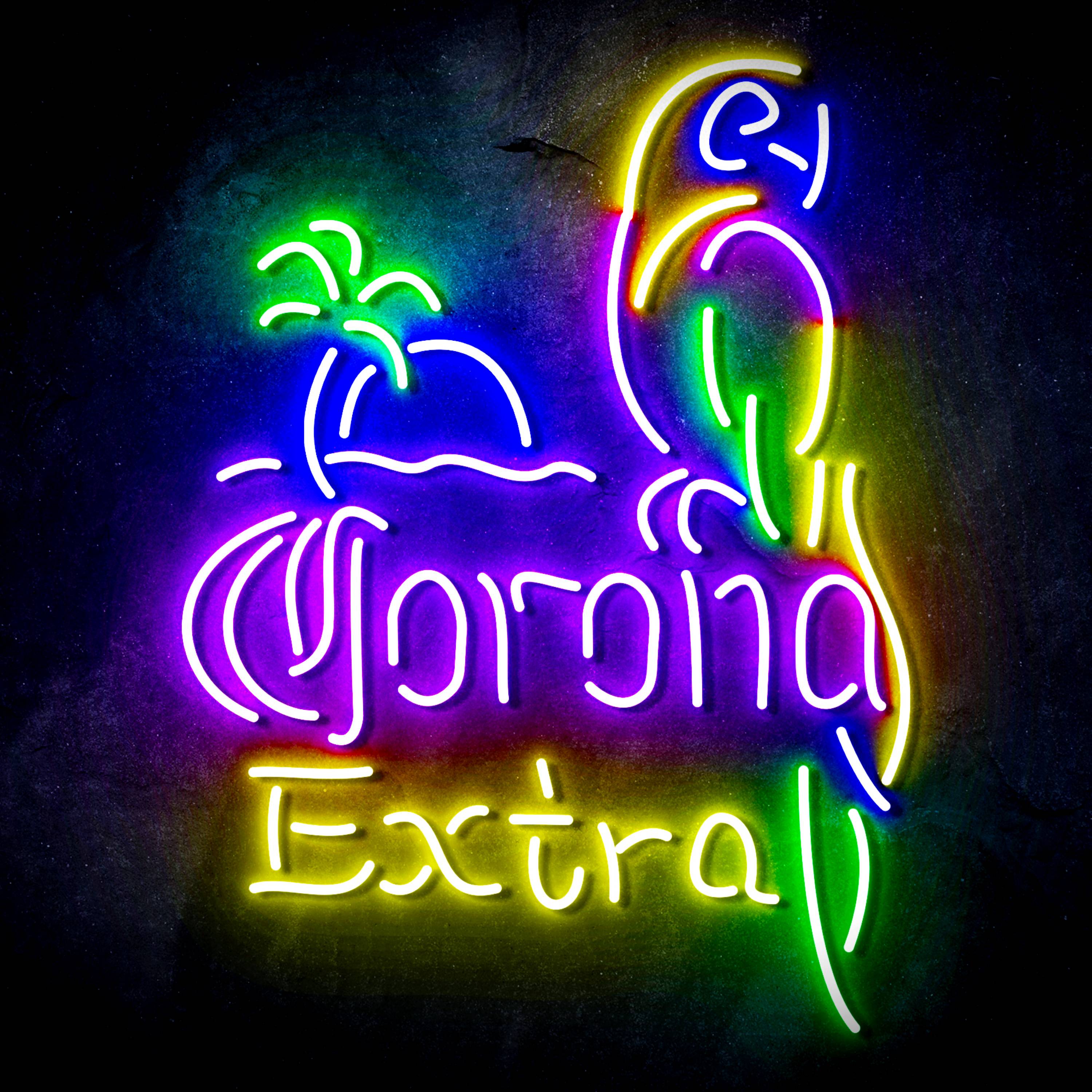 Corona Extra with Cadinal Flex Neon-like LED Sign