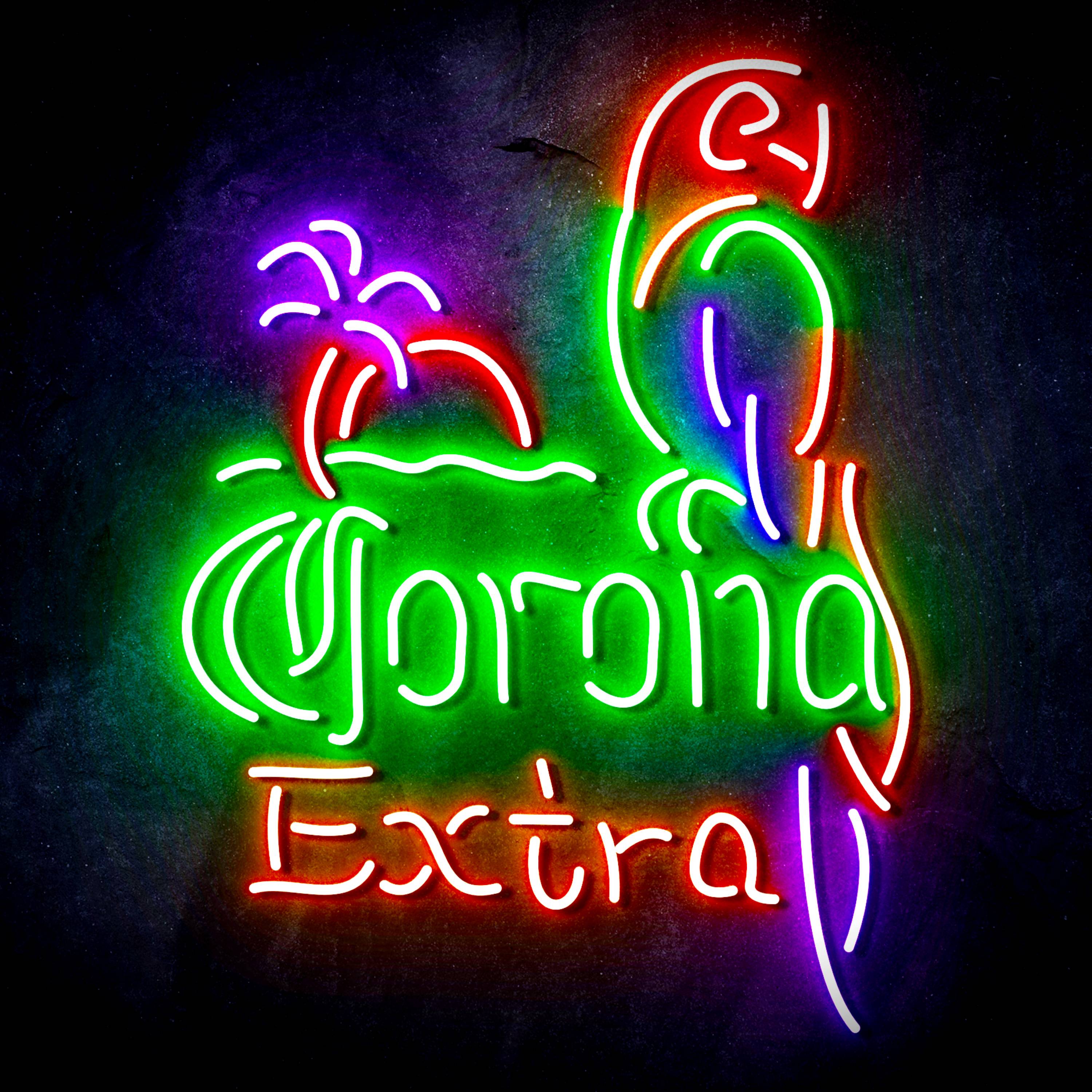 Corona Extra with Cadinal Flex Neon-like LED Sign