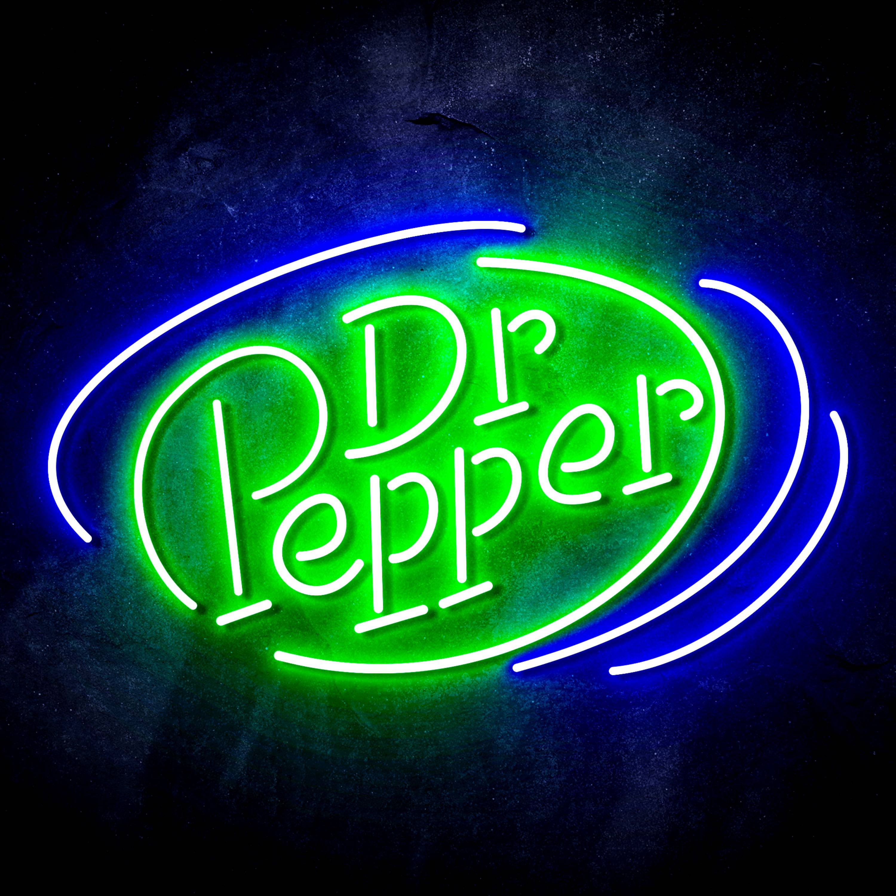 Dr Pepper Flex Neon-like LED Sign