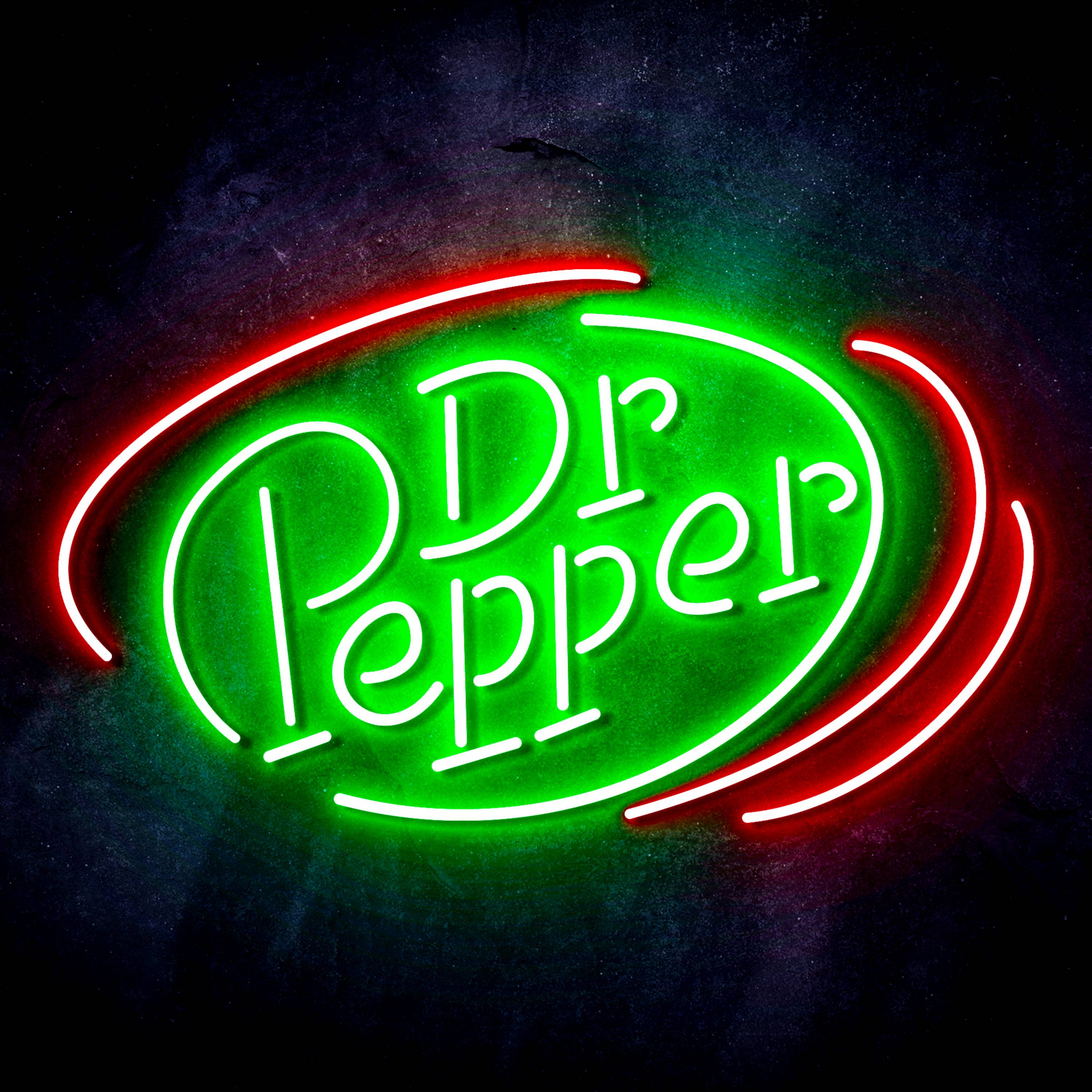 Dr Pepper Flex Neon-like LED Sign