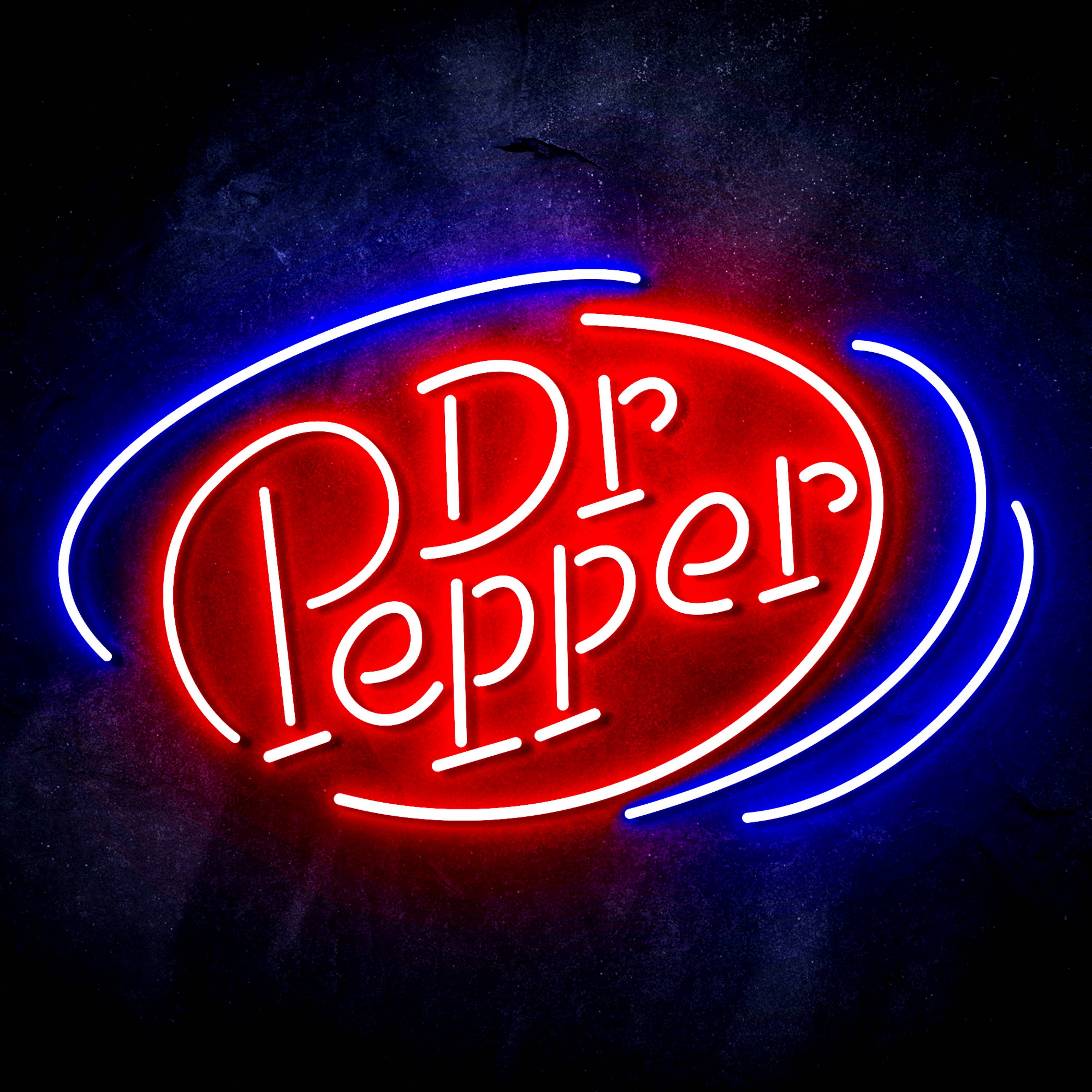 Dr Pepper Flex Neon-like LED Sign