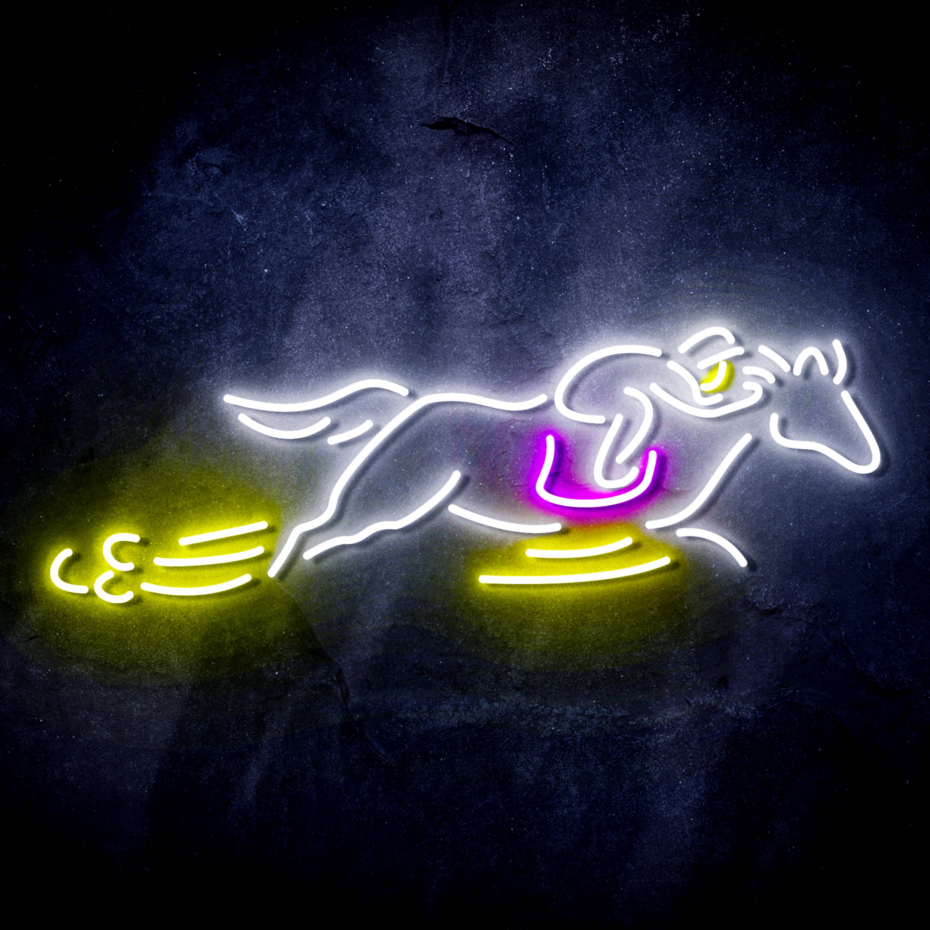 Running Horse for Budlight Flex Neon-like LED Sign