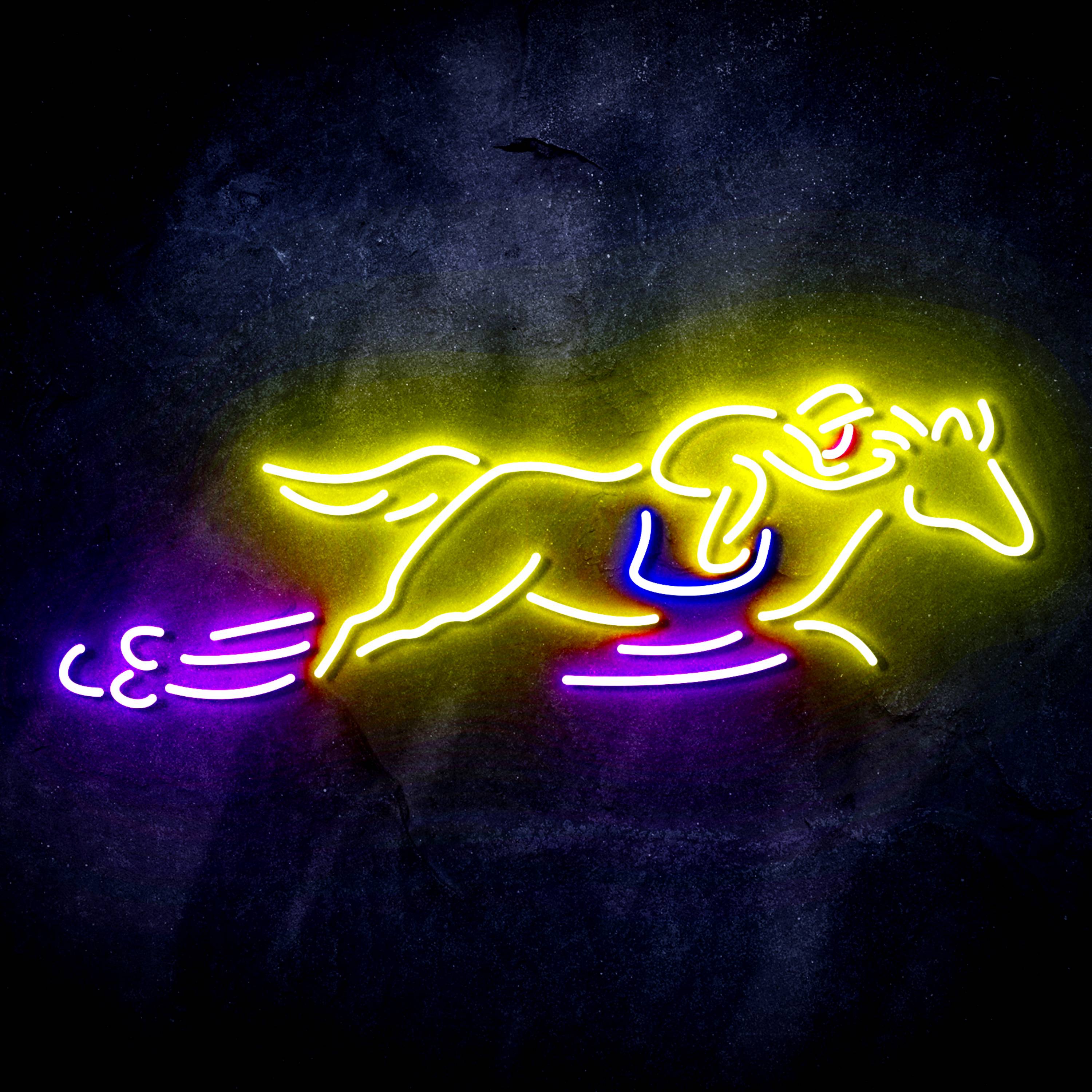 Running Horse for Budlight Flex Neon-like LED Sign