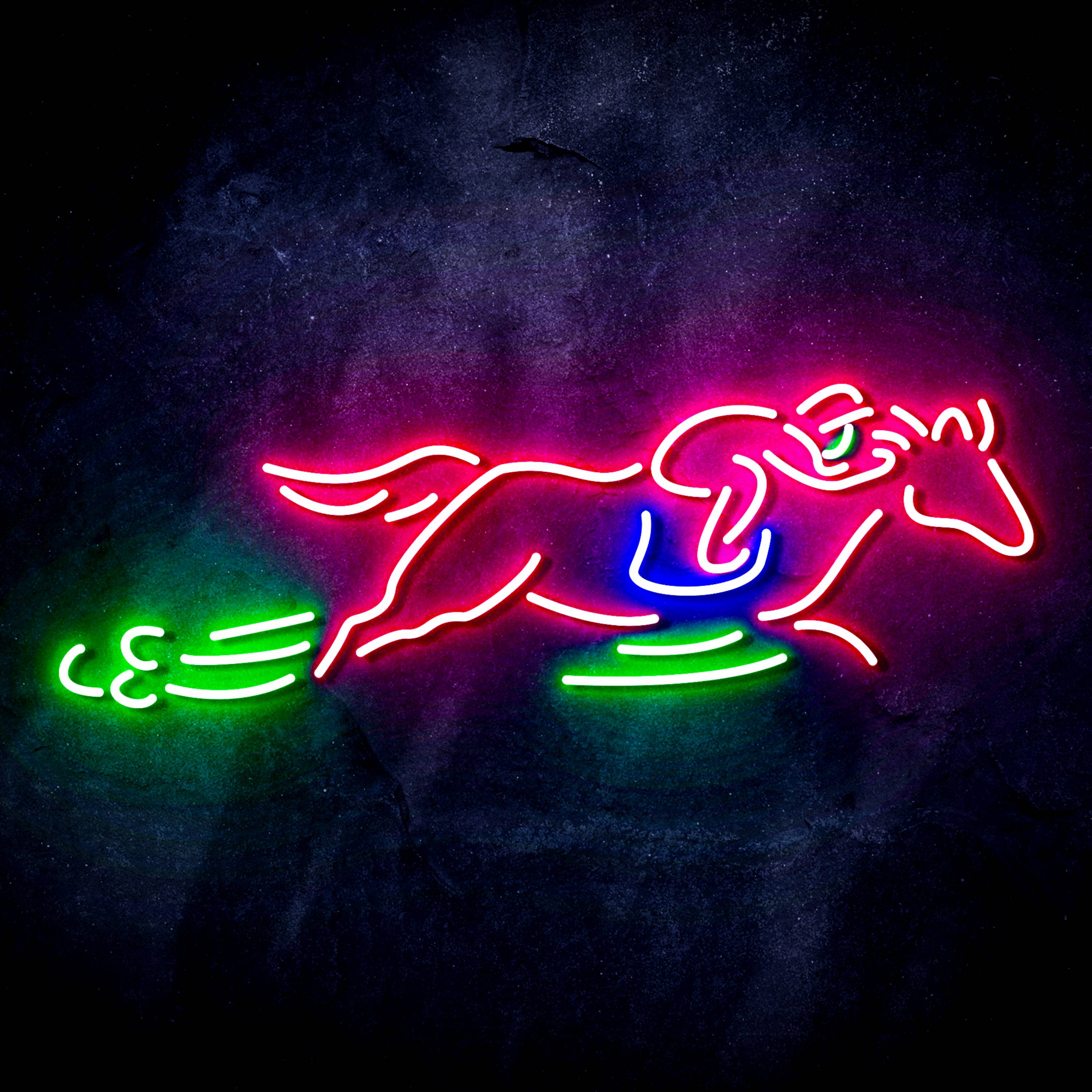 Running Horse for Budlight Flex Neon-like LED Sign