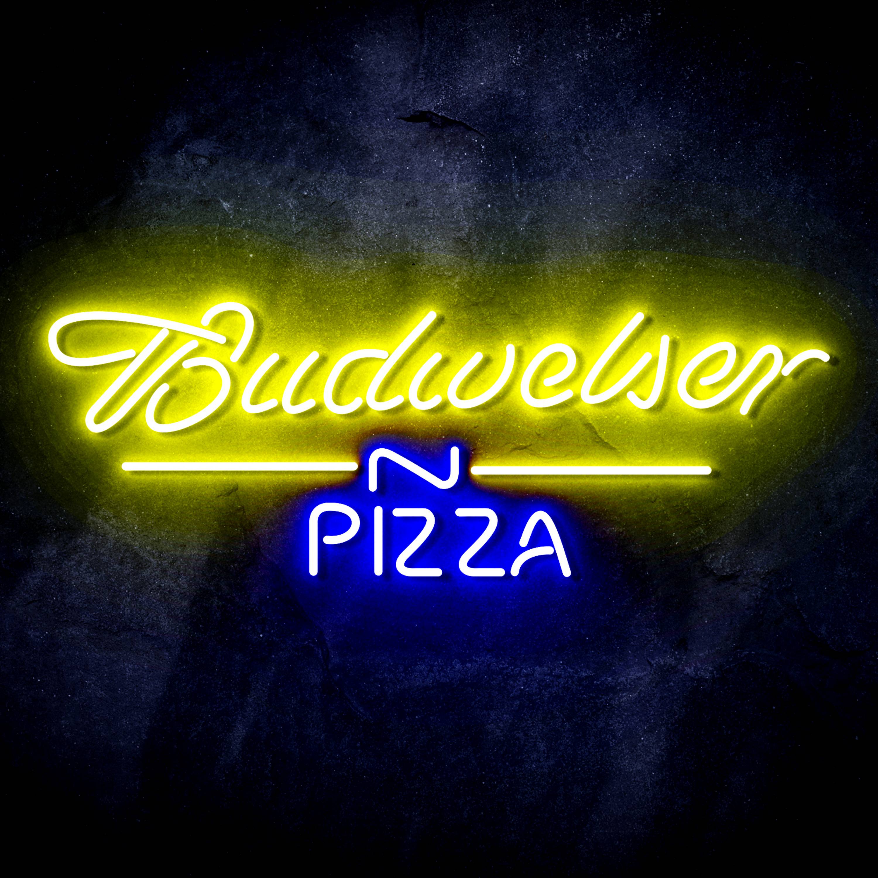 Budweiser Pizza Flex Neon-like LED Sign