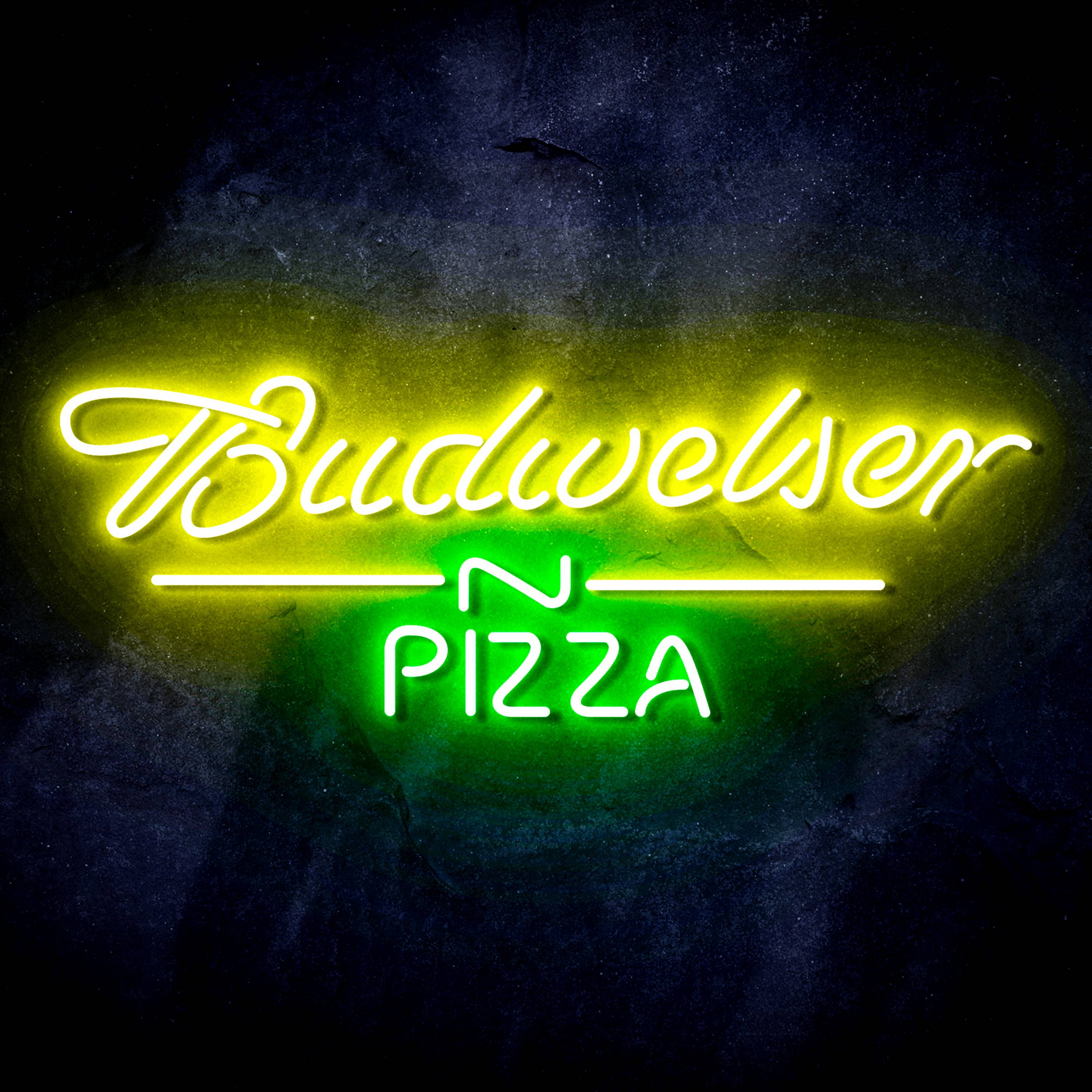 Budweiser Pizza Flex Neon-like LED Sign