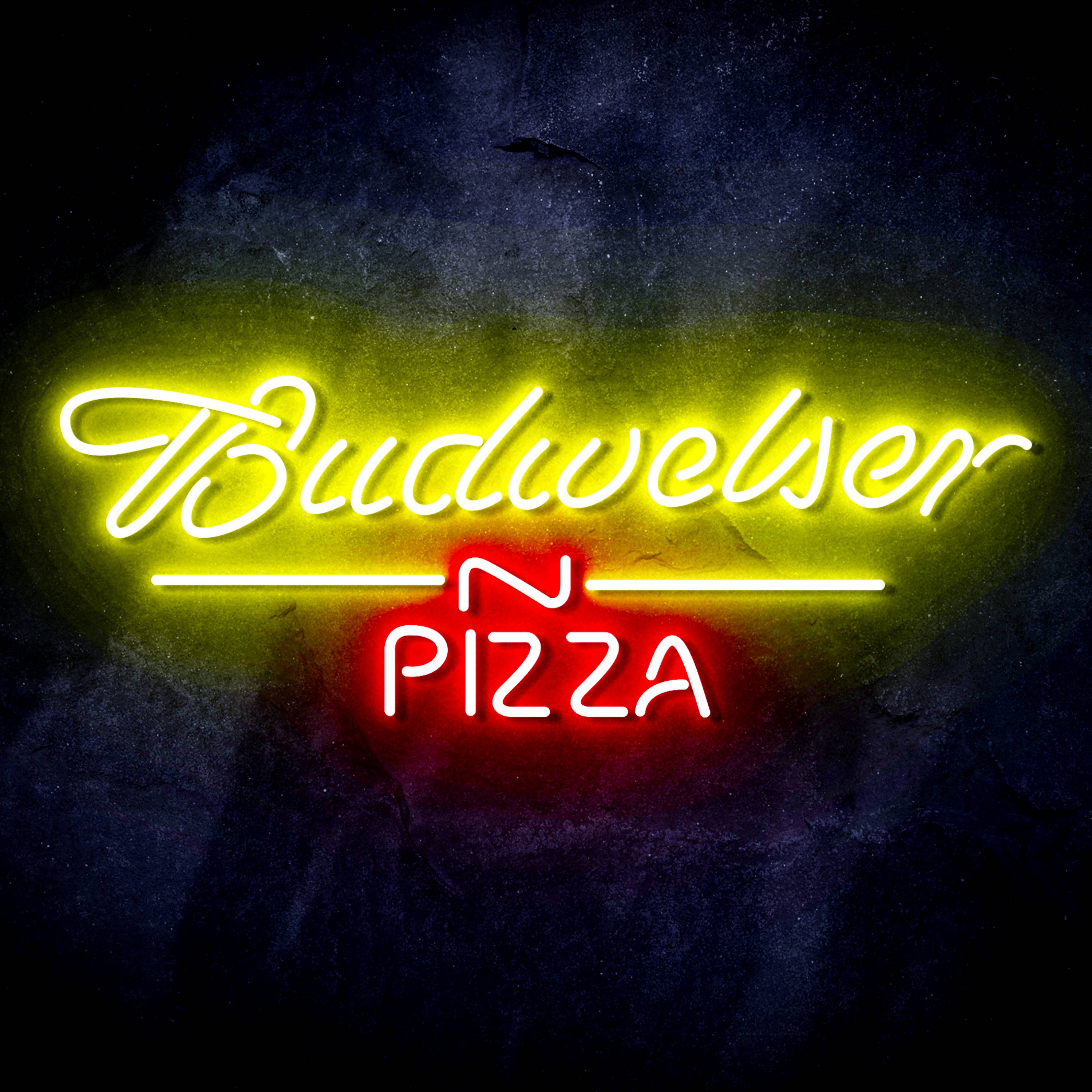 Budweiser Pizza Flex Neon-like LED Sign