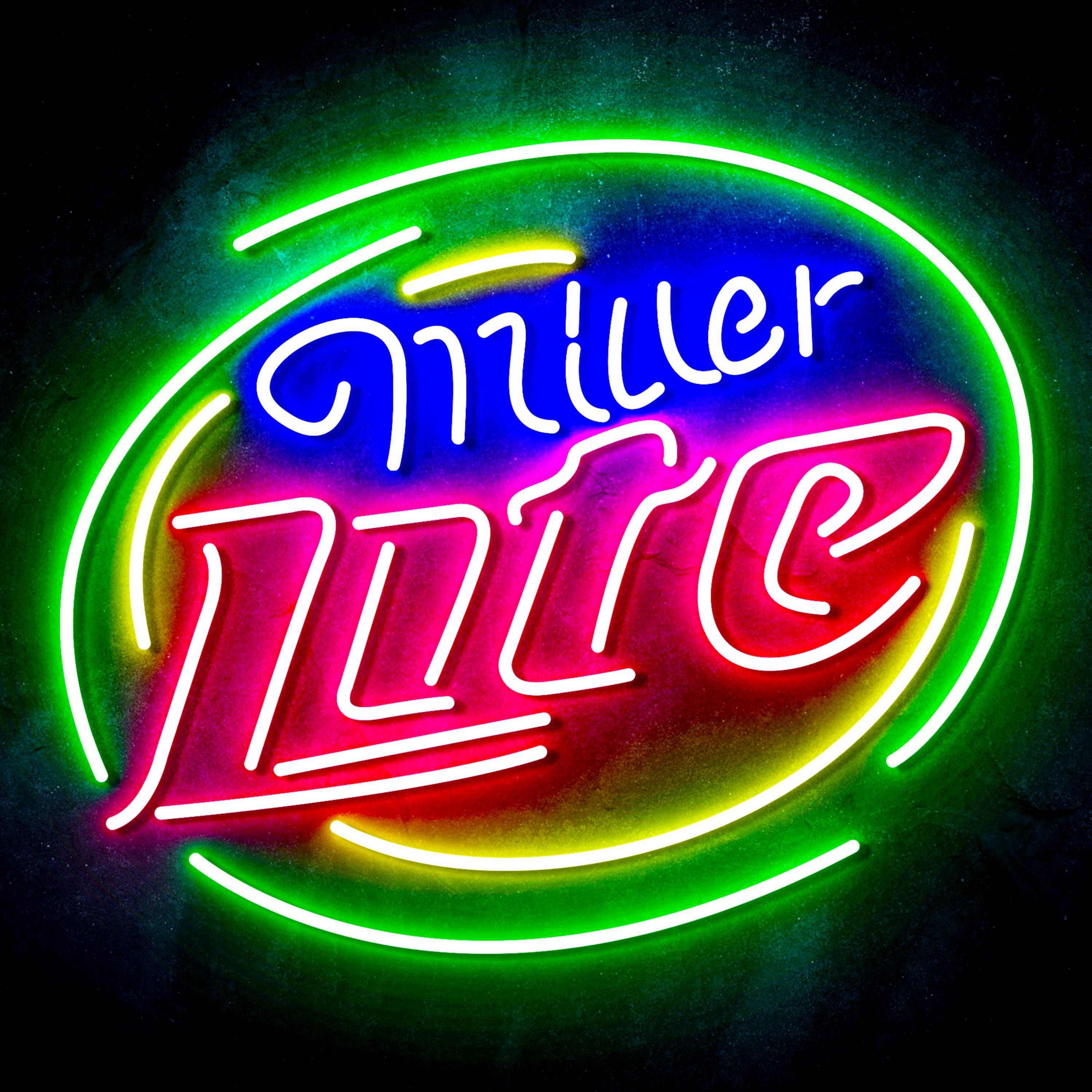 Miller Lite Flex Neon-like LED Sign