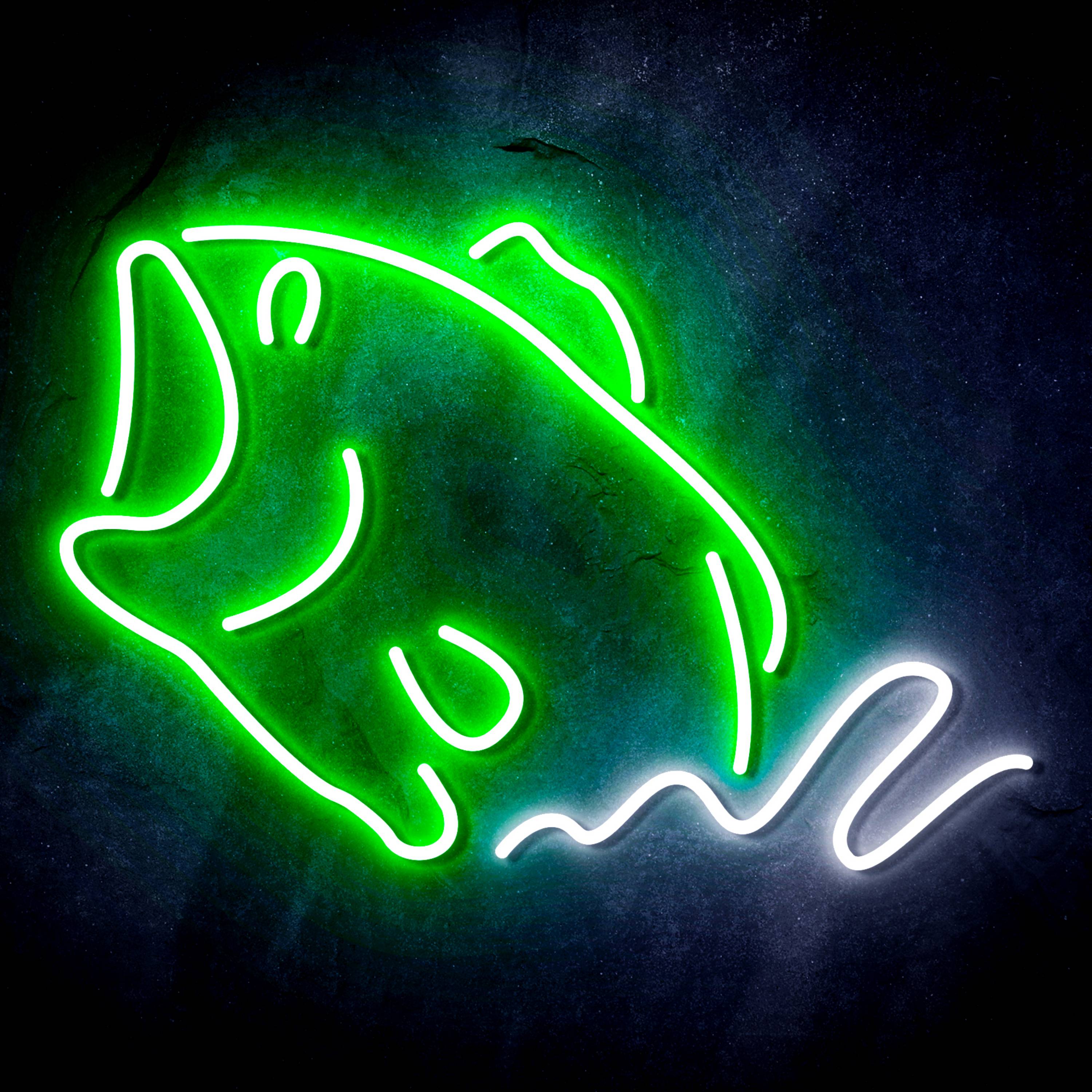 Fish for Busch Flex Neon-like LED Sign