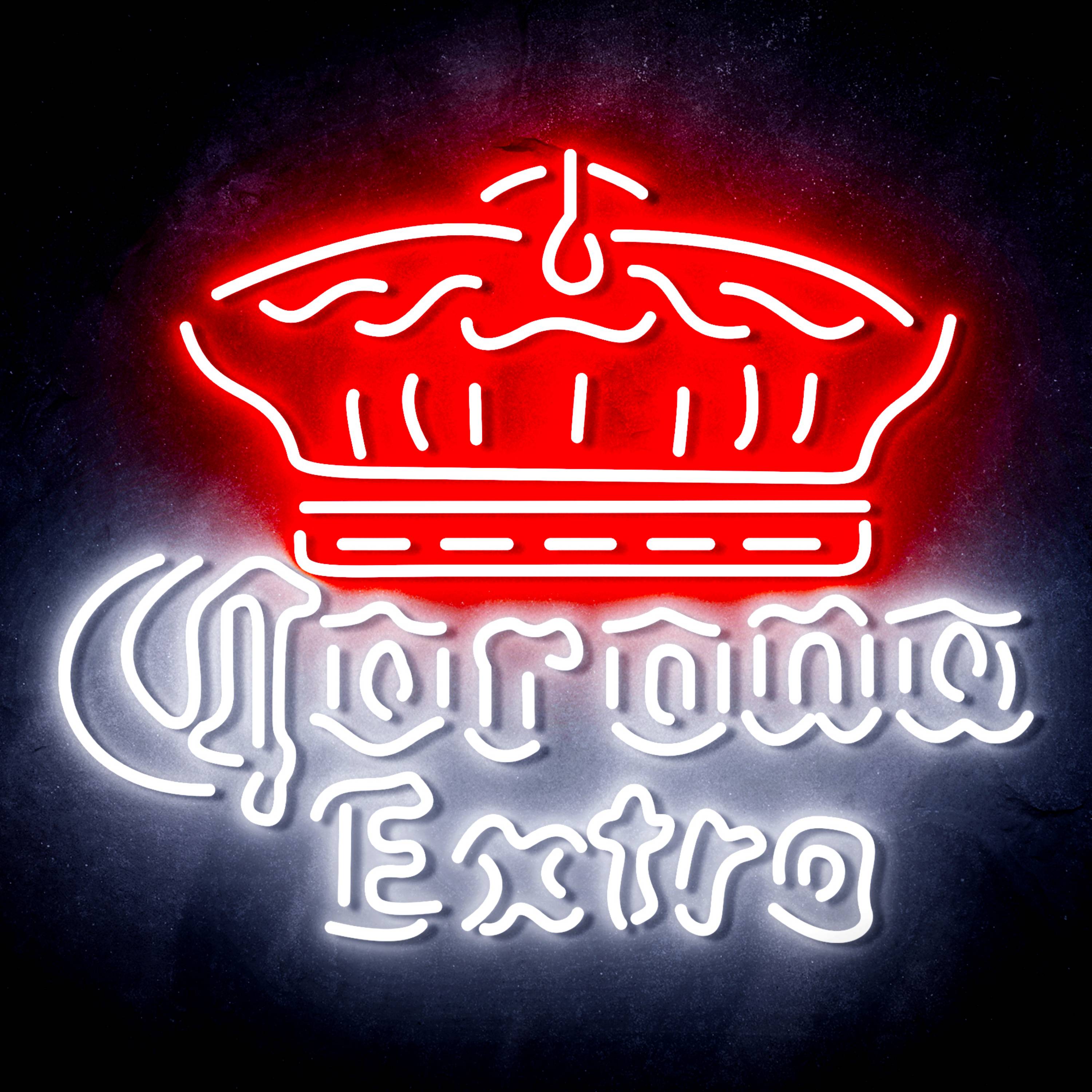 Corona Extra with Crown Flex Neon-like LED Sign