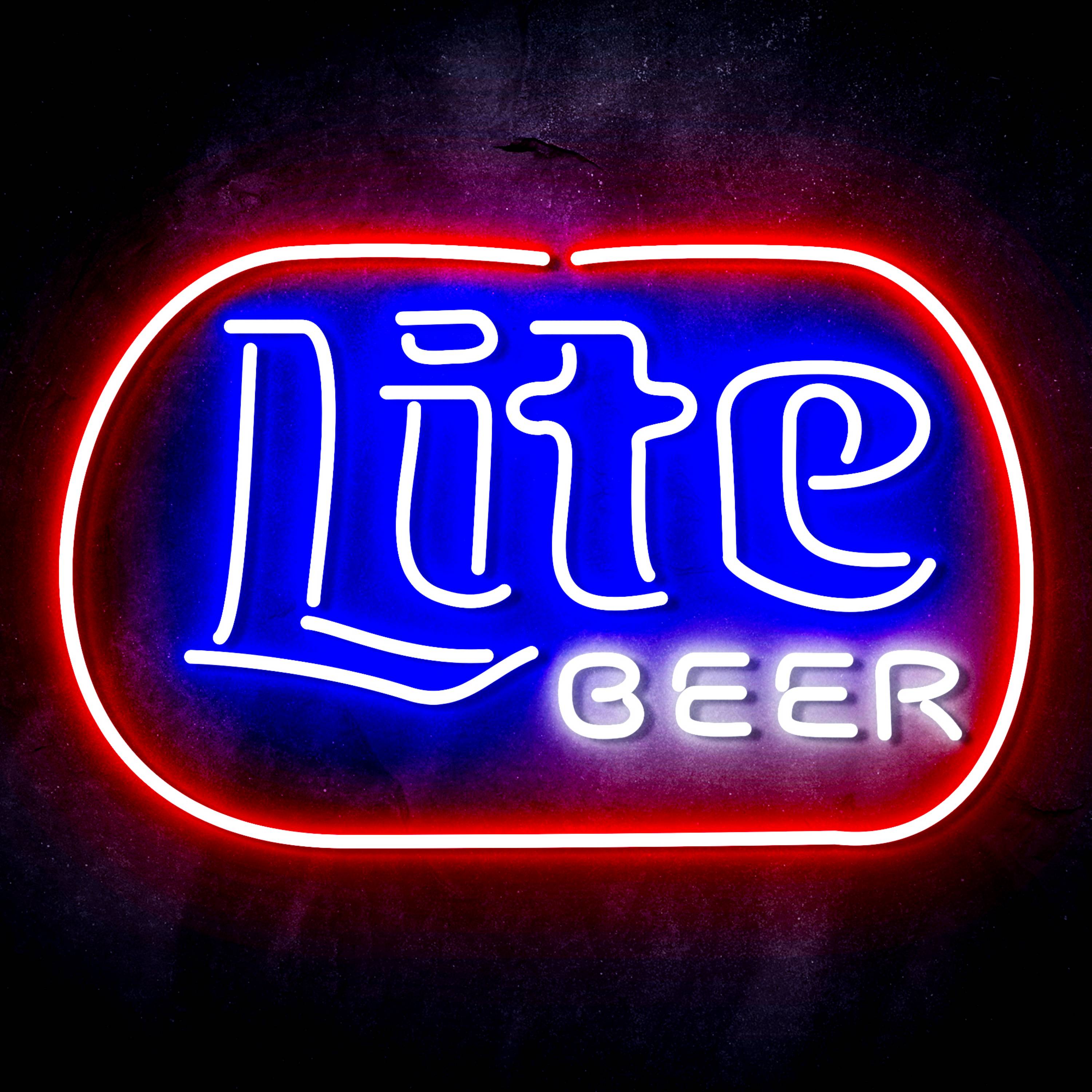 Miller Lite Beer Flex Neon-like LED Sign