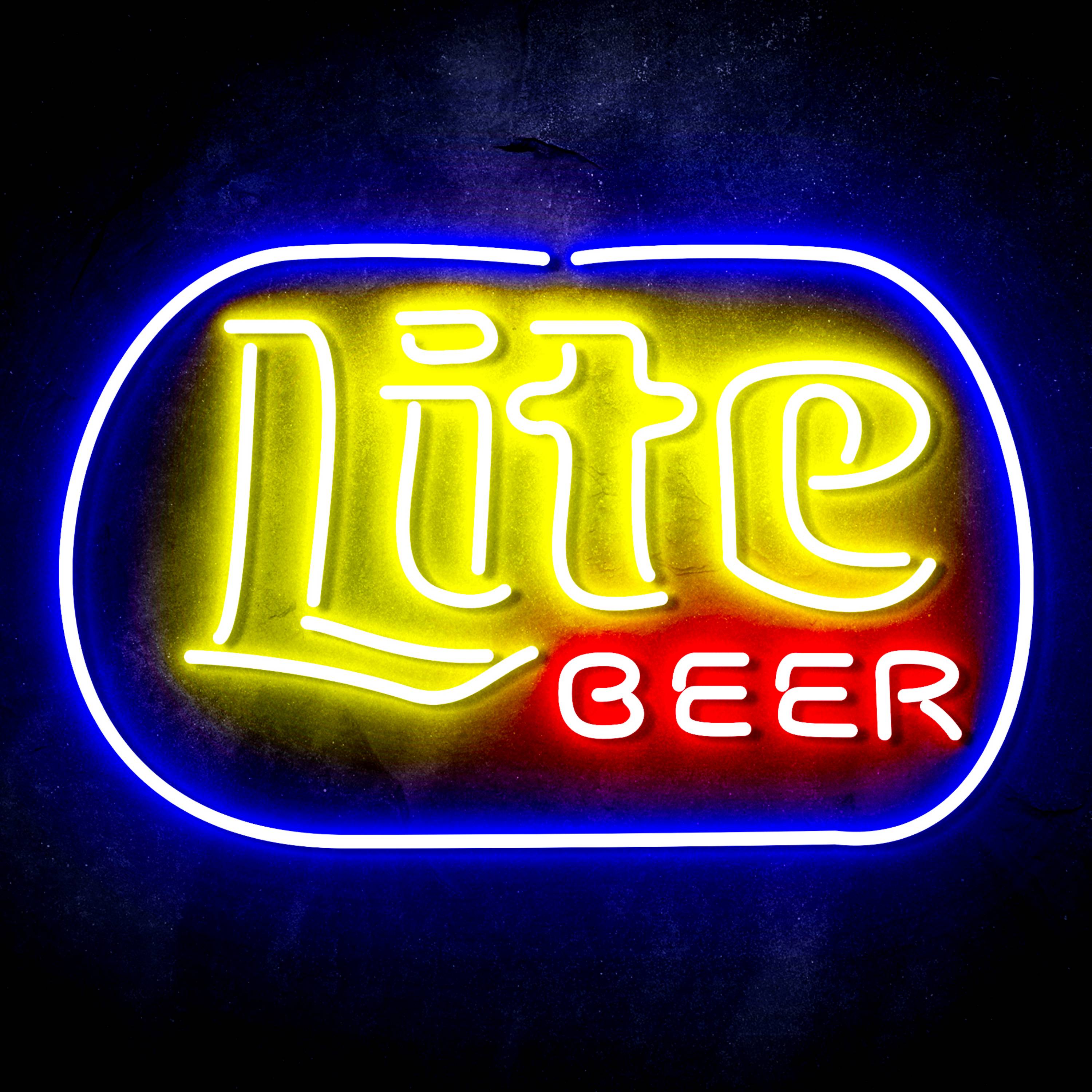 Miller Lite Beer Flex Neon-like LED Sign