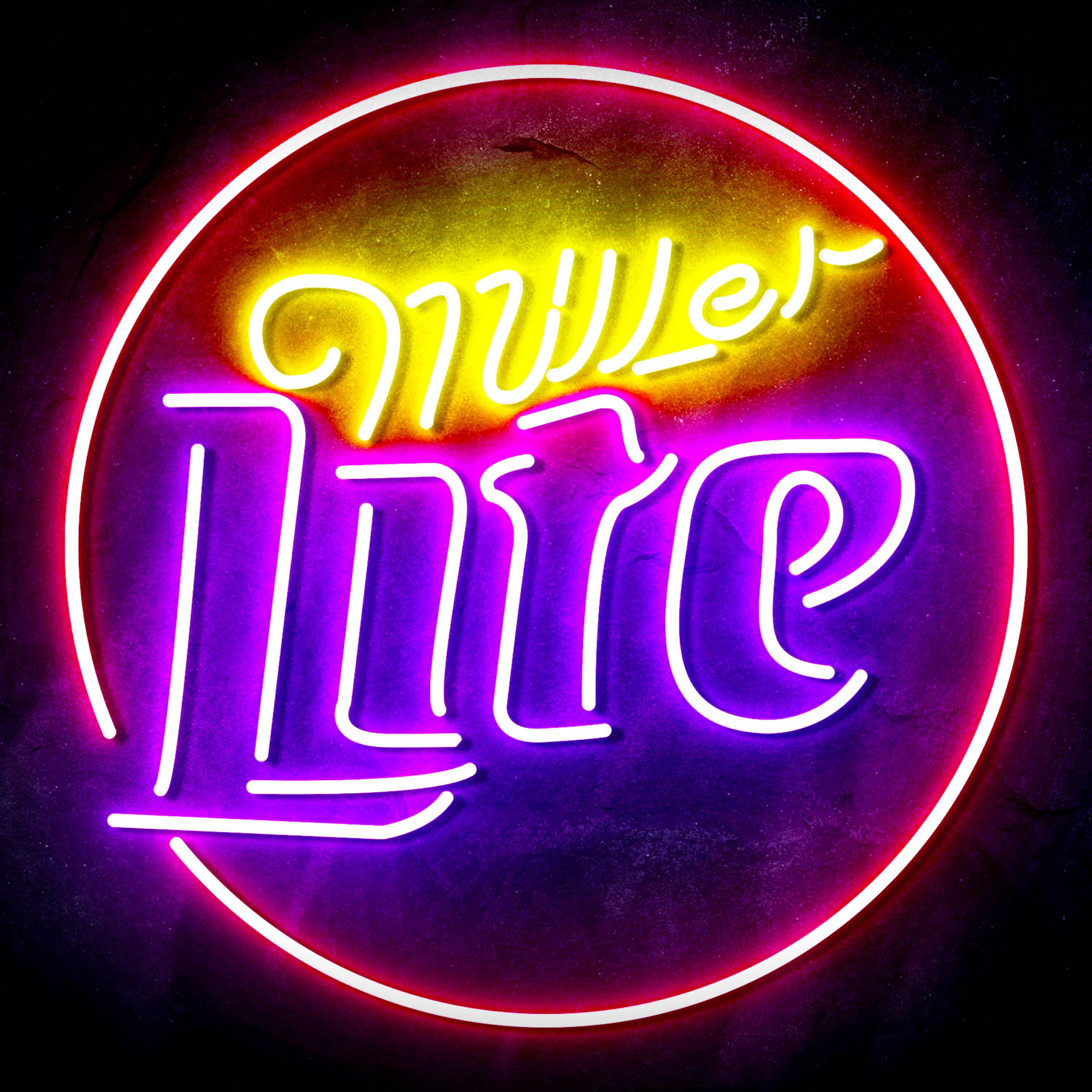 Miller Lite Flex Neon-like LED Sign