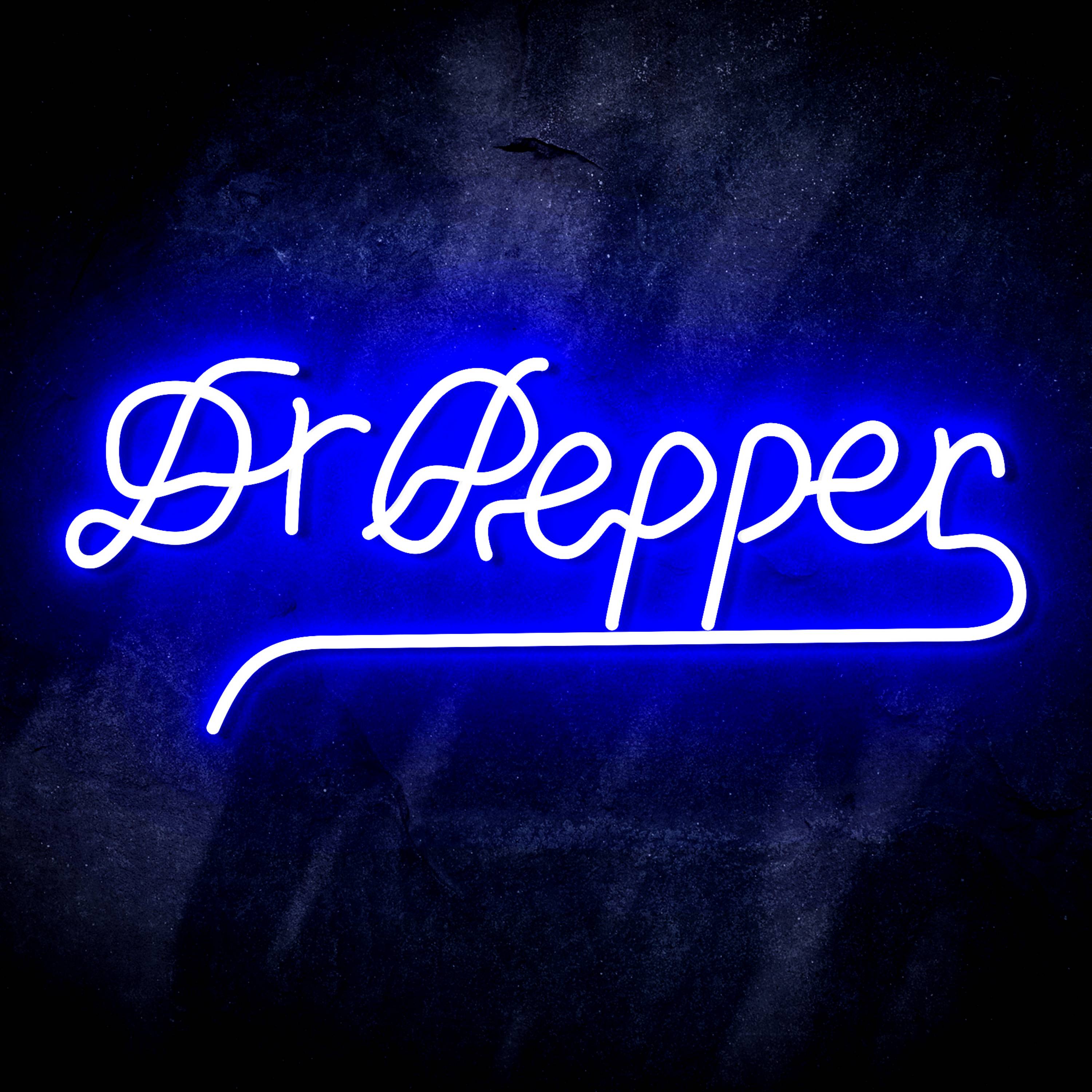 Dr Pepper Flex Neon-like LED Sign