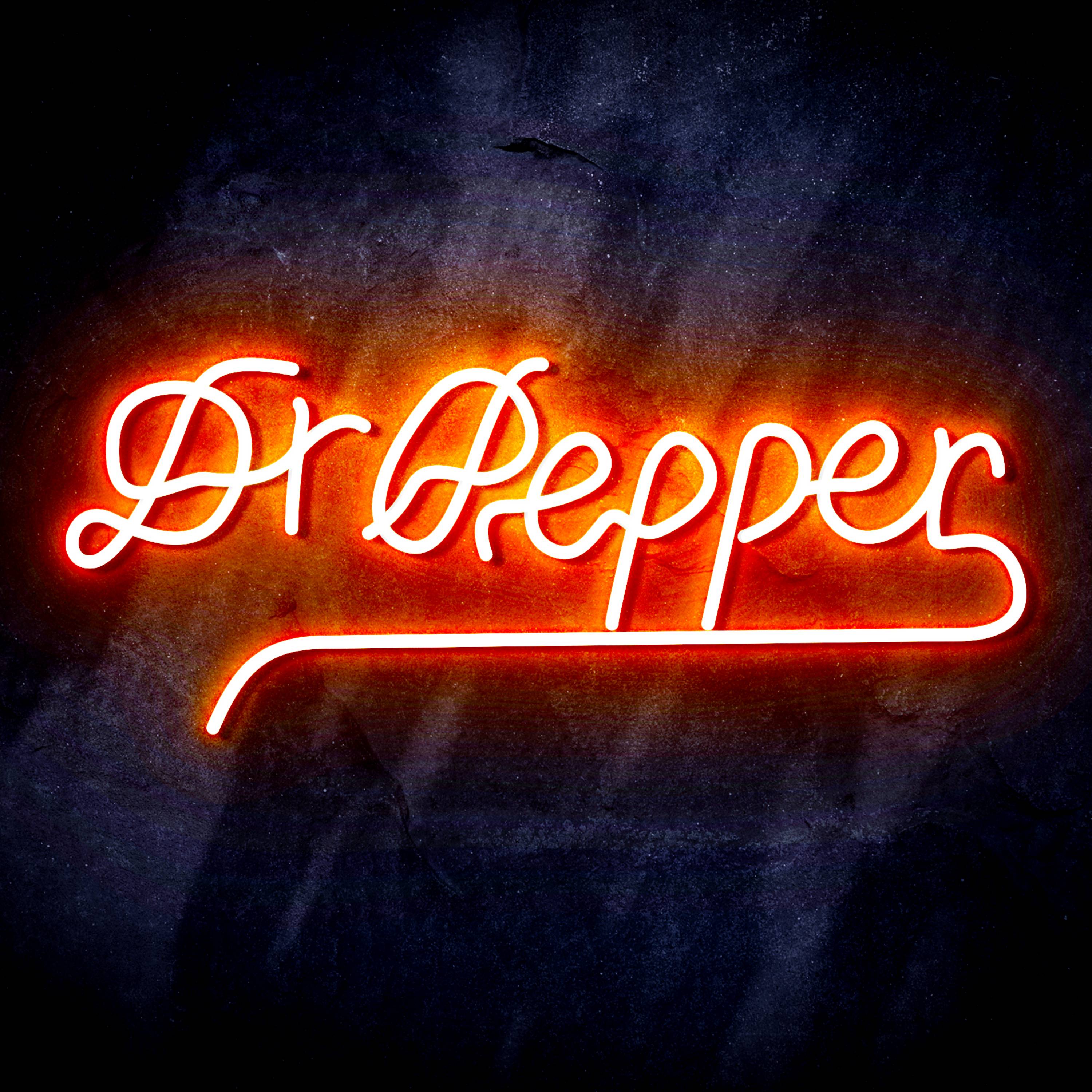 Dr Pepper Flex Neon-like LED Sign