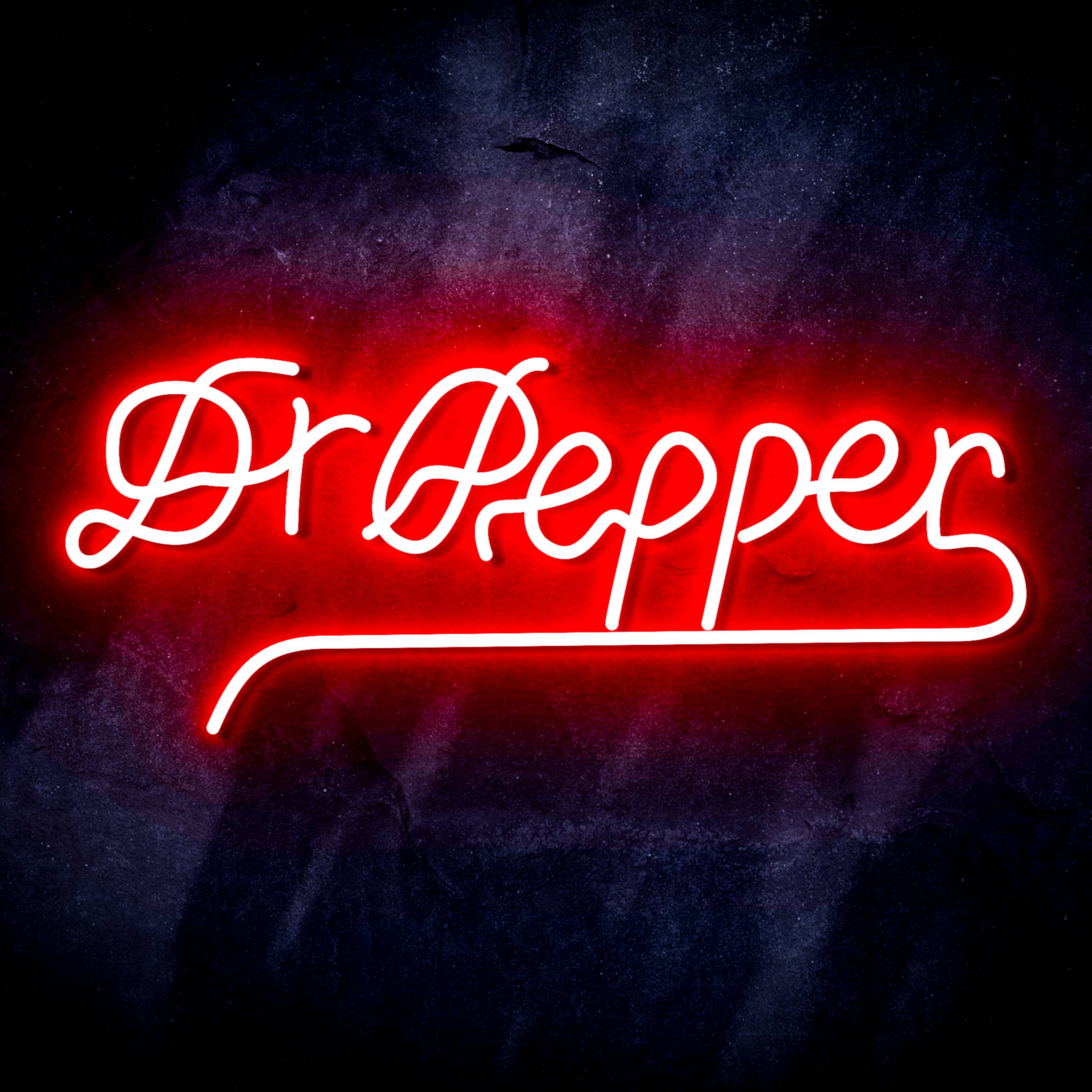 Dr Pepper Flex Neon-like LED Sign