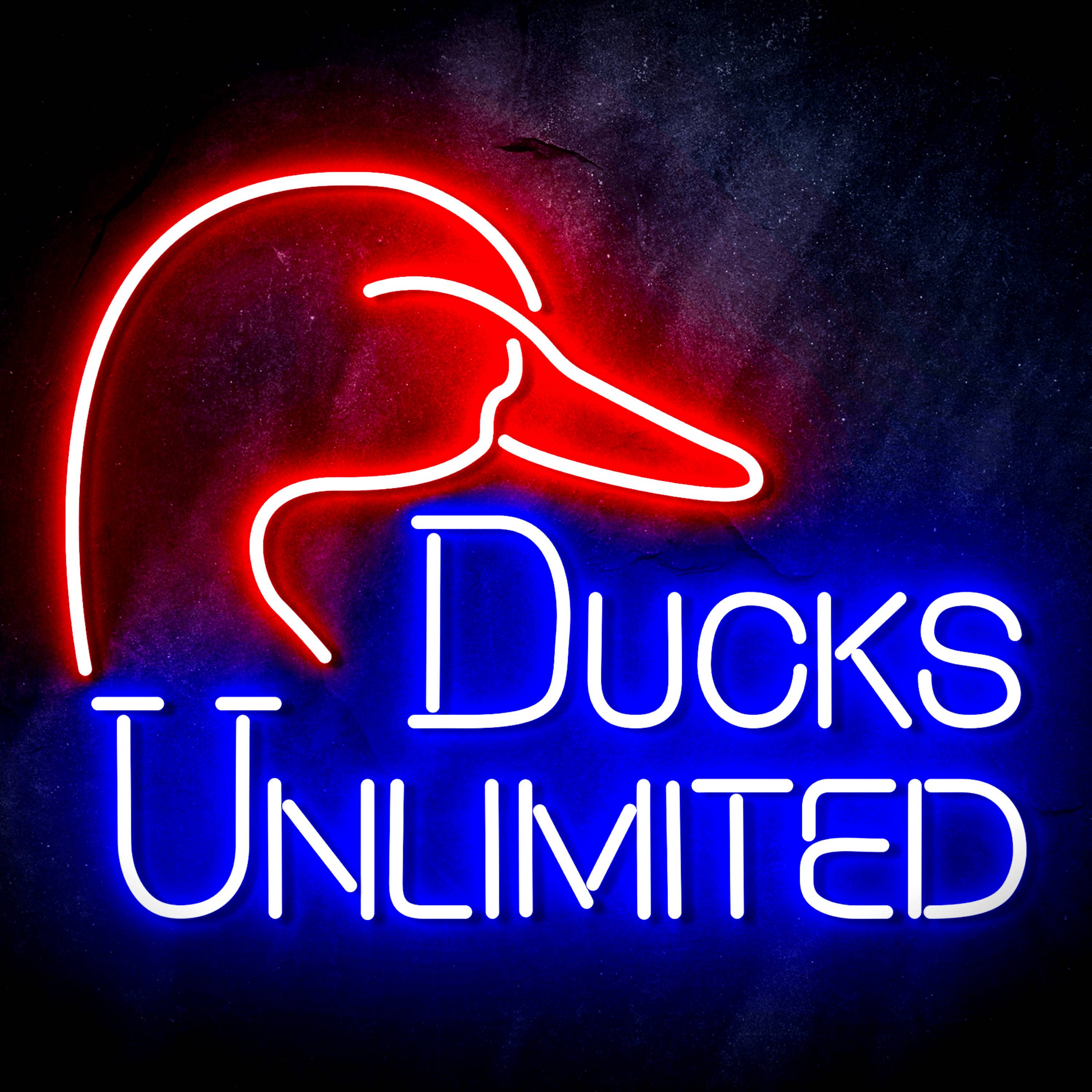 Duck Unlimited Flex Neon-like LED Sign