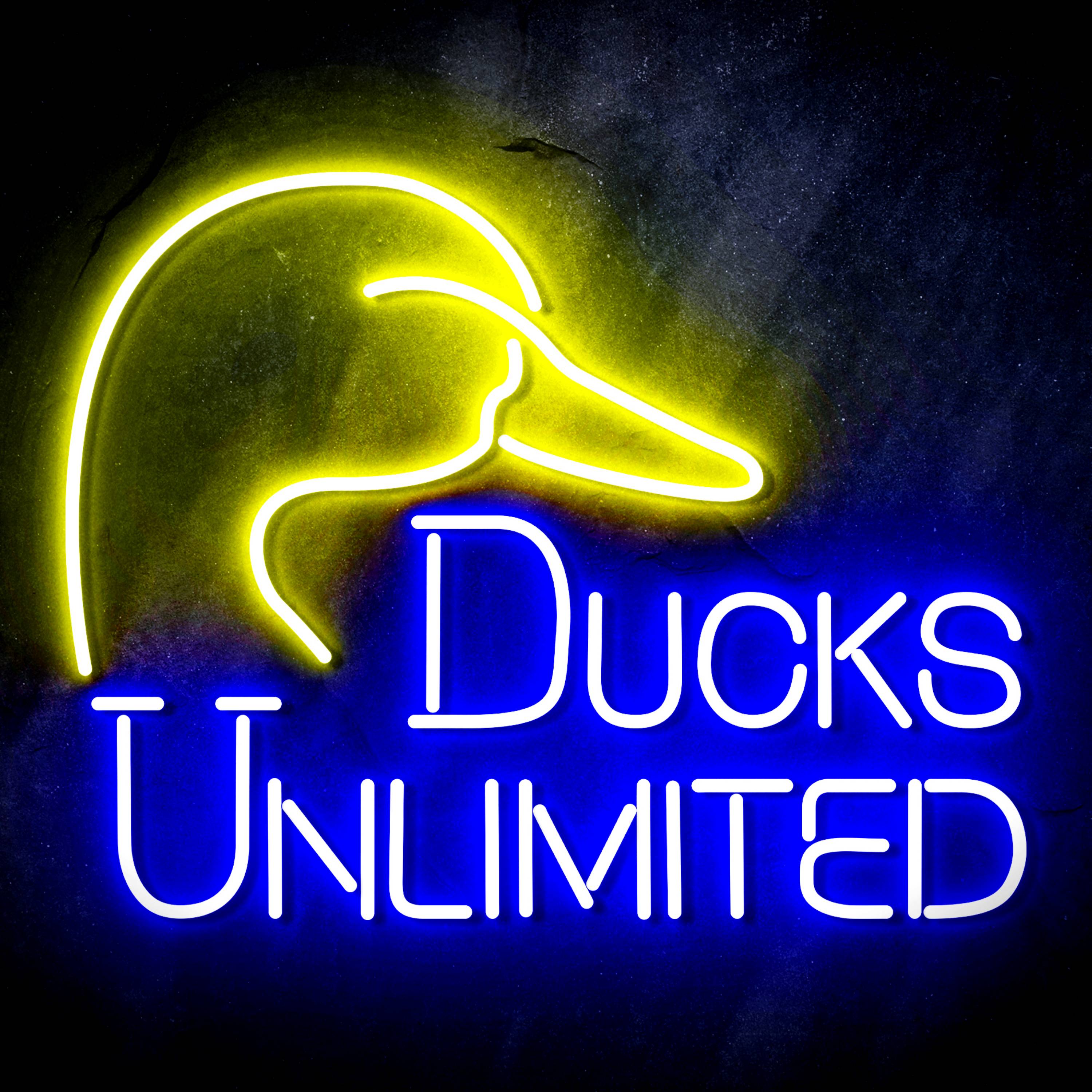 Duck Unlimited Flex Neon-like LED Sign