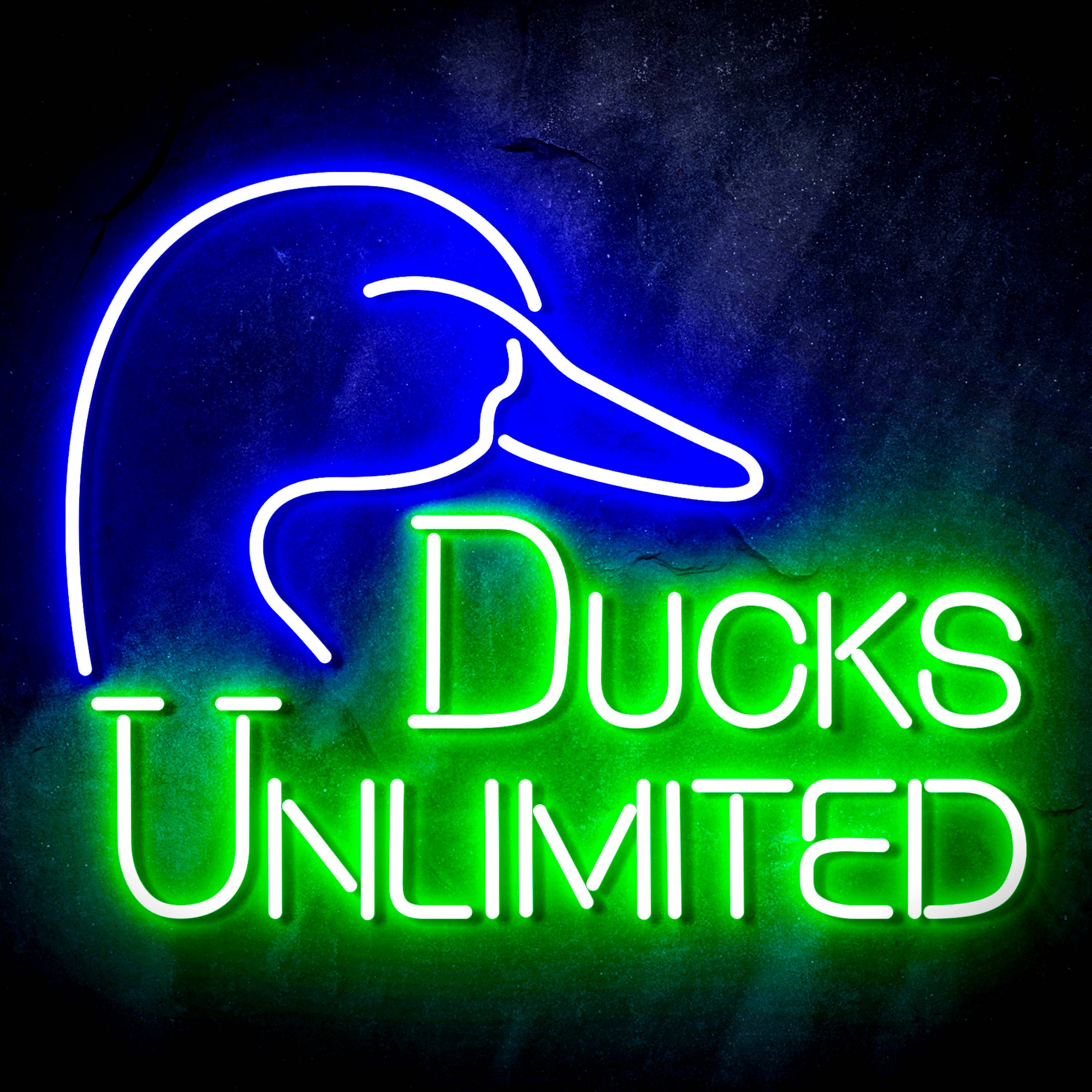 Duck Unlimited Flex Neon-like LED Sign