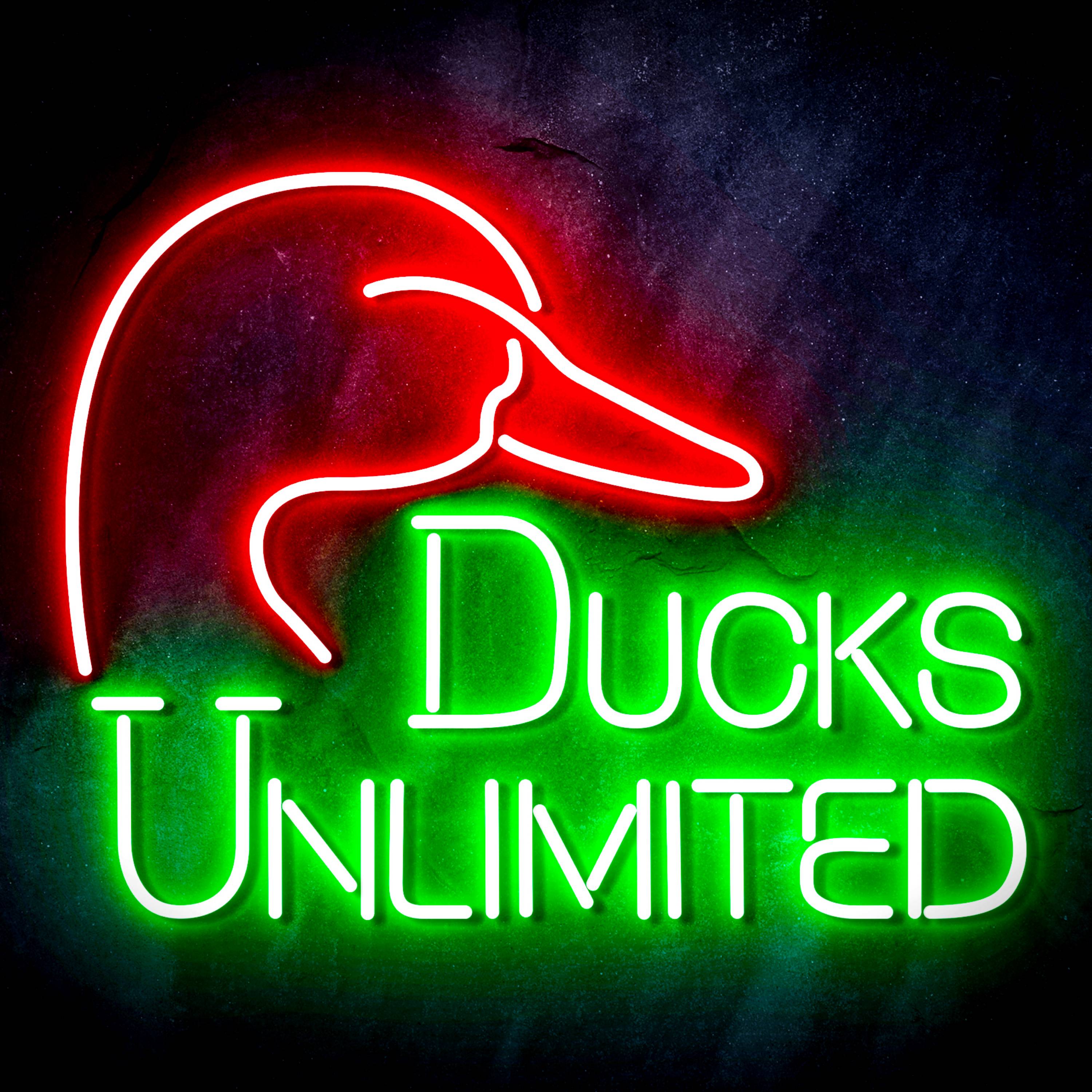 Duck Unlimited Flex Neon-like LED Sign