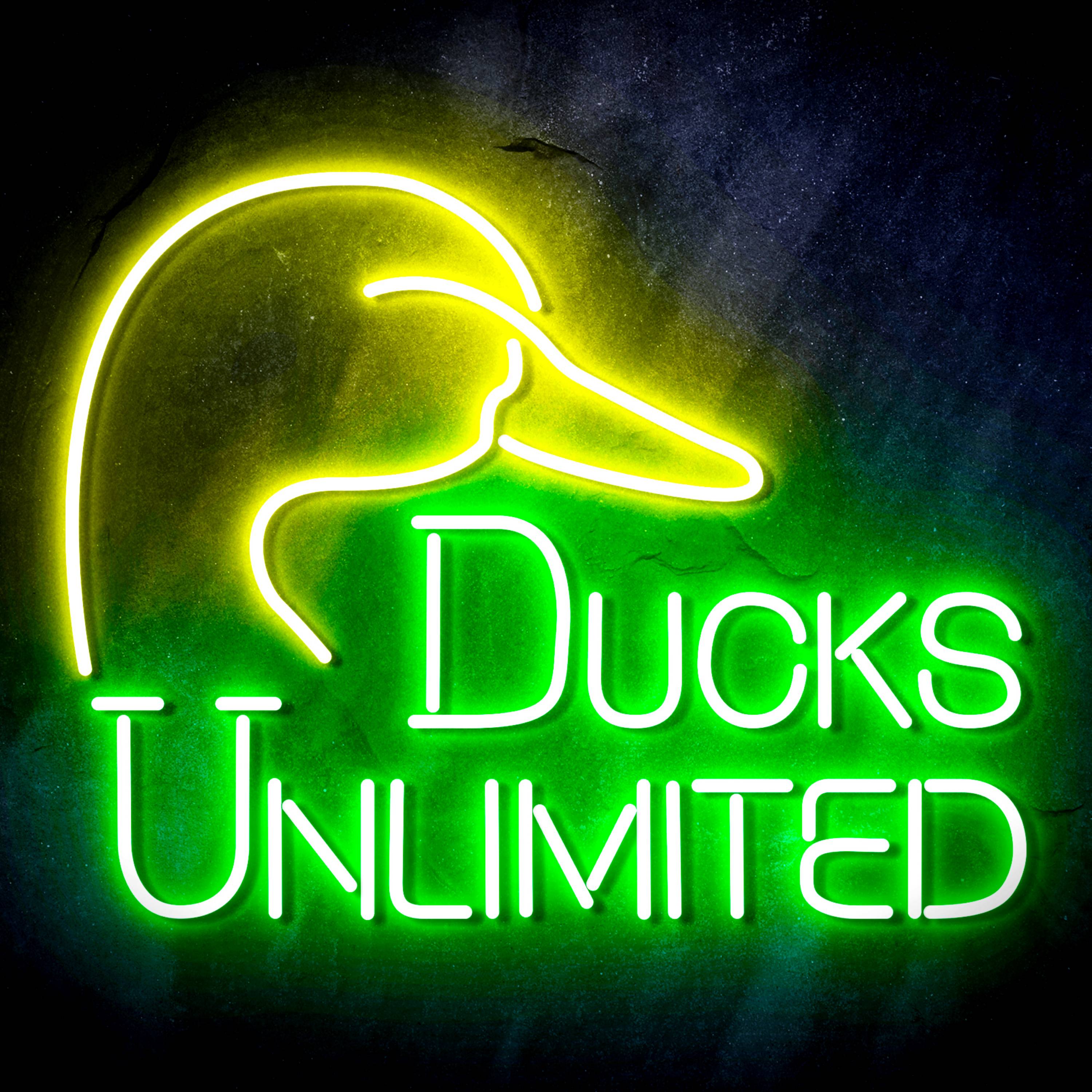 Duck Unlimited Flex Neon-like LED Sign