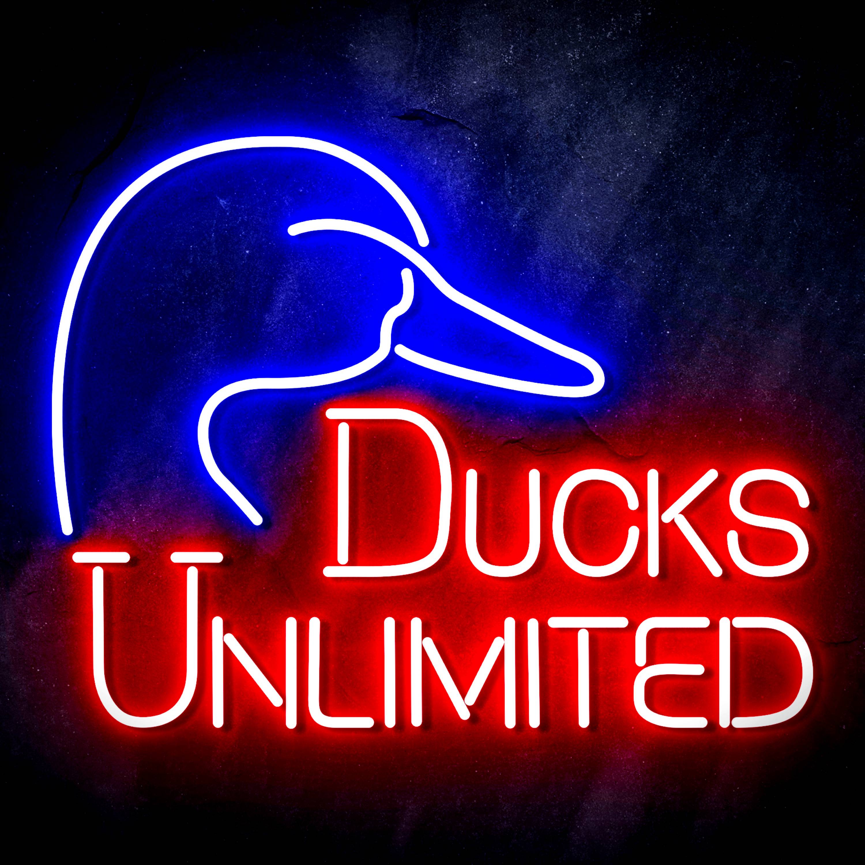 Duck Unlimited Flex Neon-like LED Sign