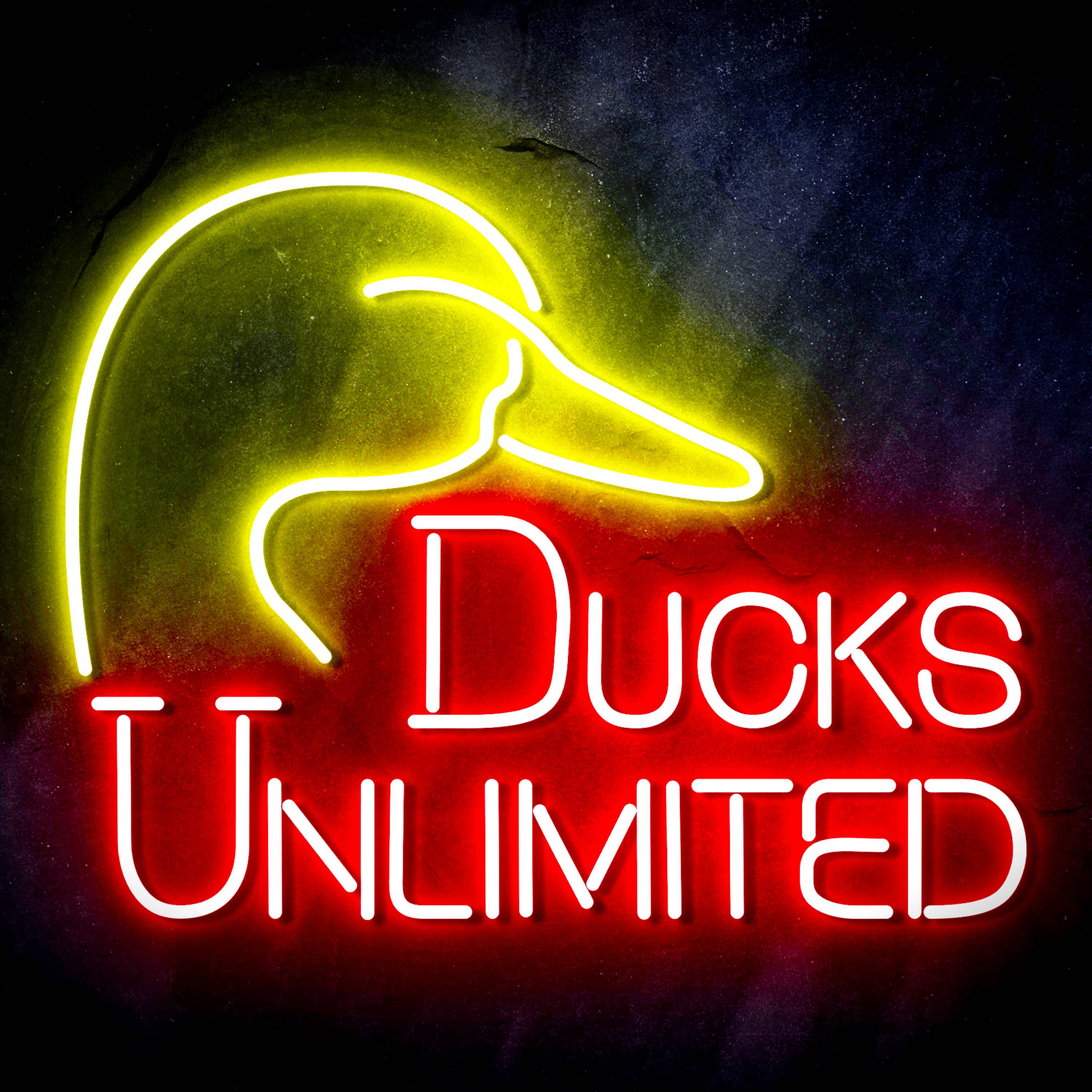 Duck Unlimited Flex Neon-like LED Sign