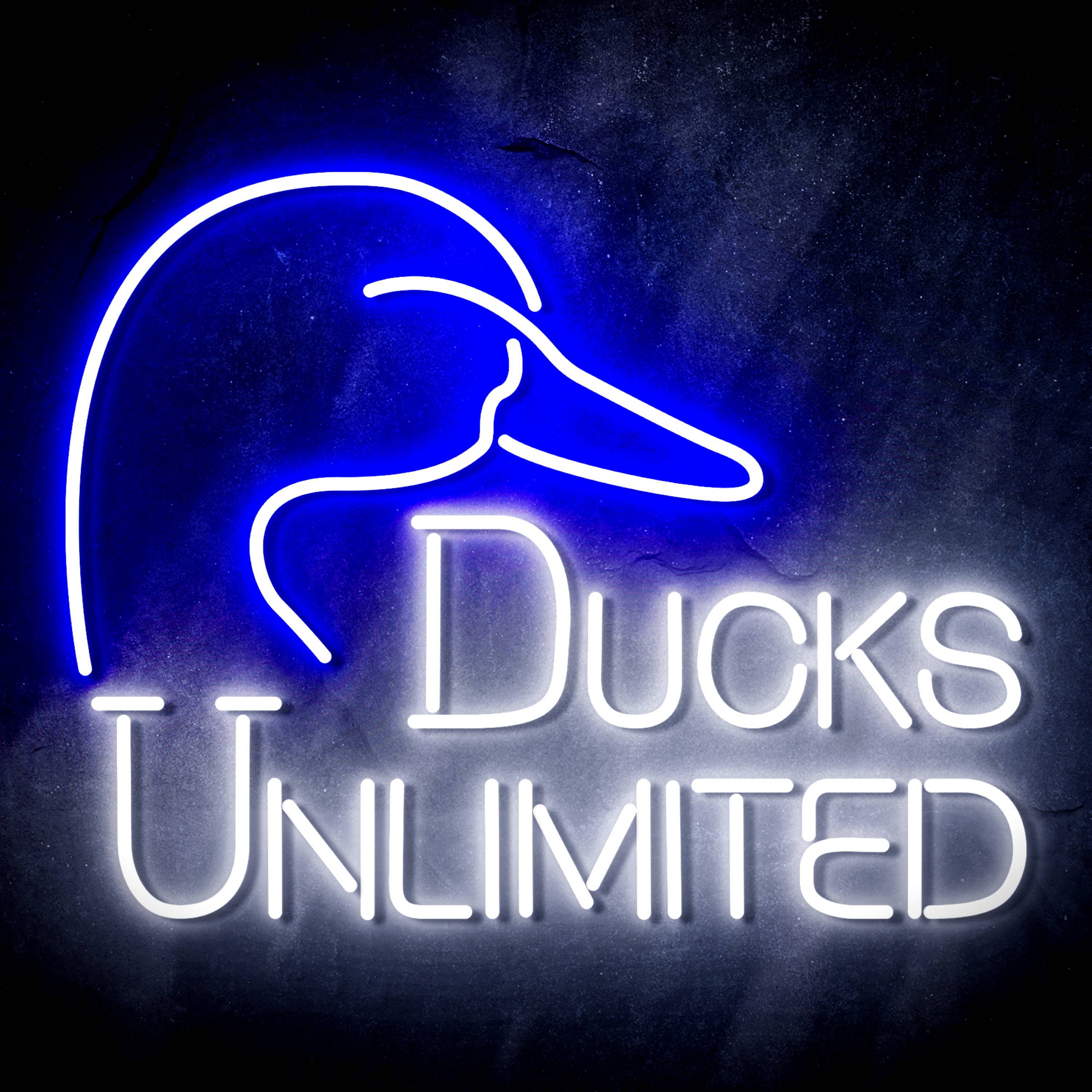 Duck Unlimited Flex Neon-like LED Sign