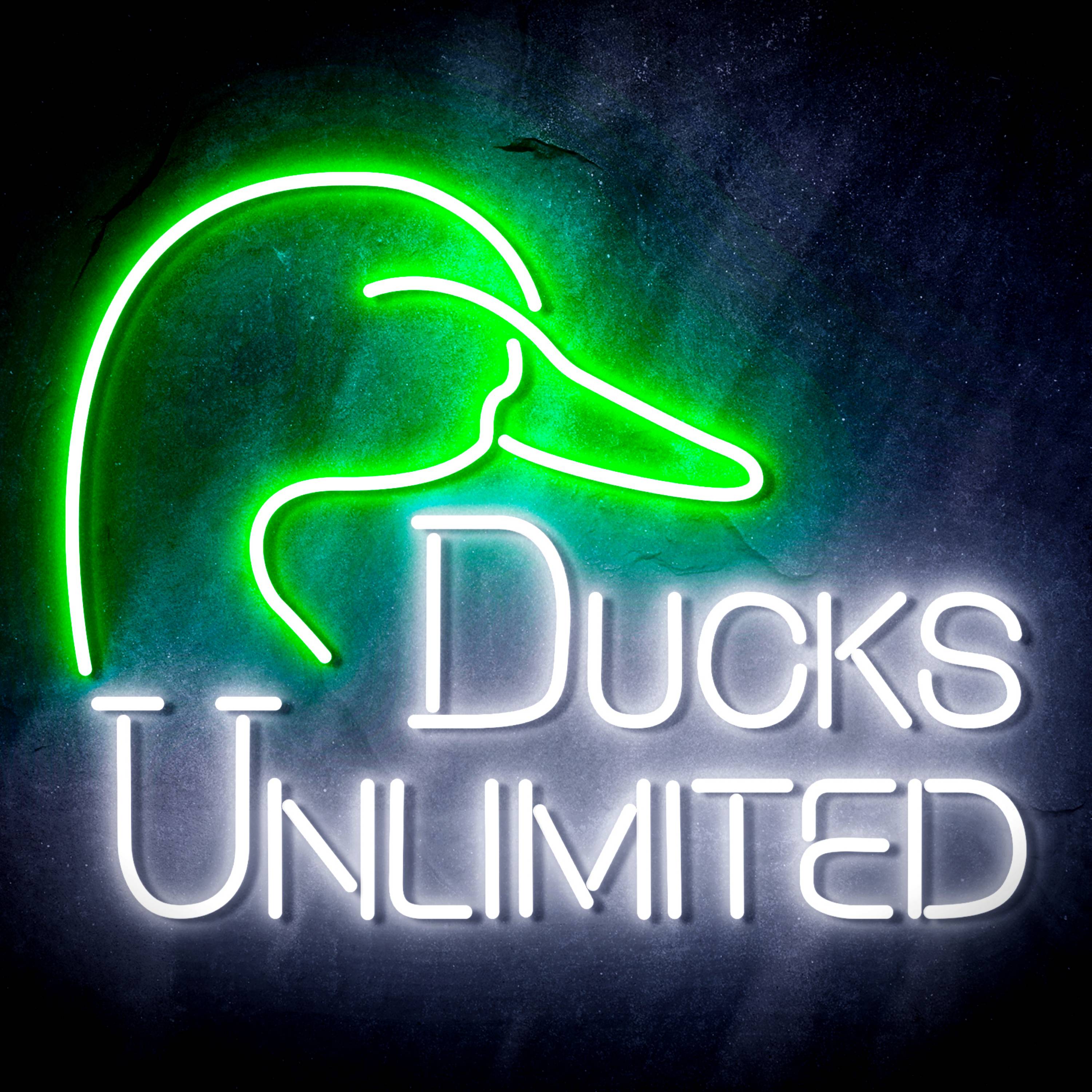 Duck Unlimited Flex Neon-like LED Sign