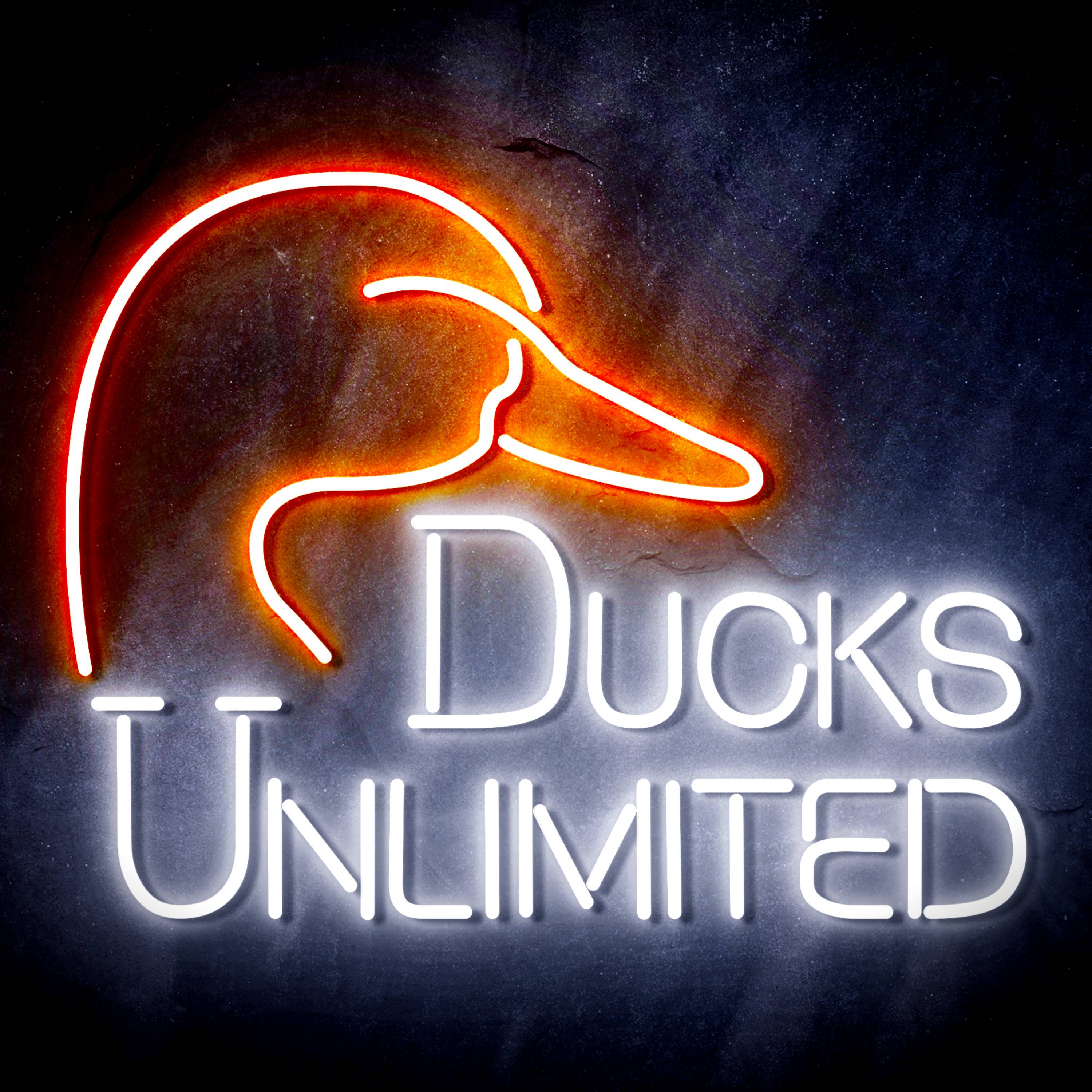 Duck Unlimited Flex Neon-like LED Sign