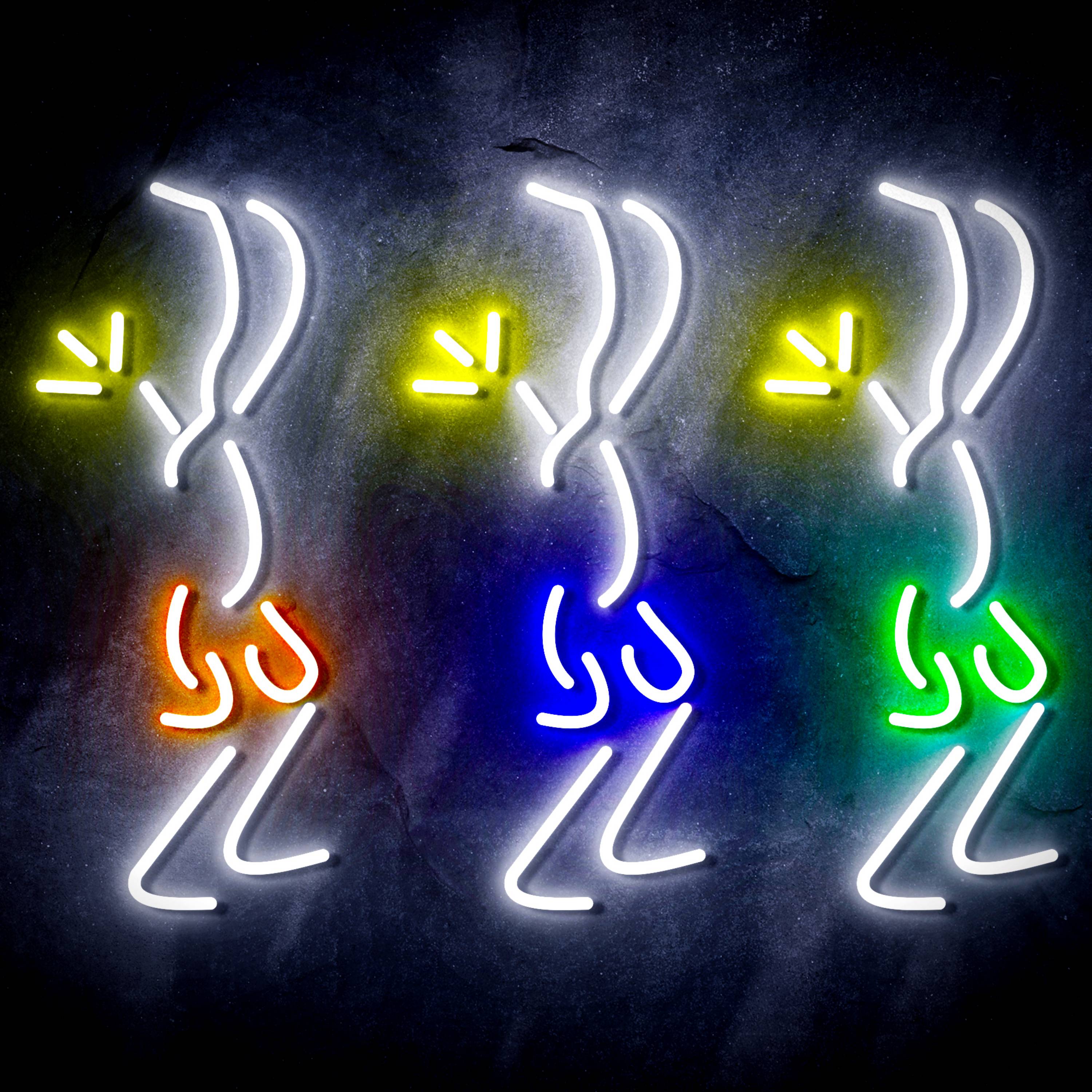 Dancers for Crown Royal Flex Neon-like LED Sign