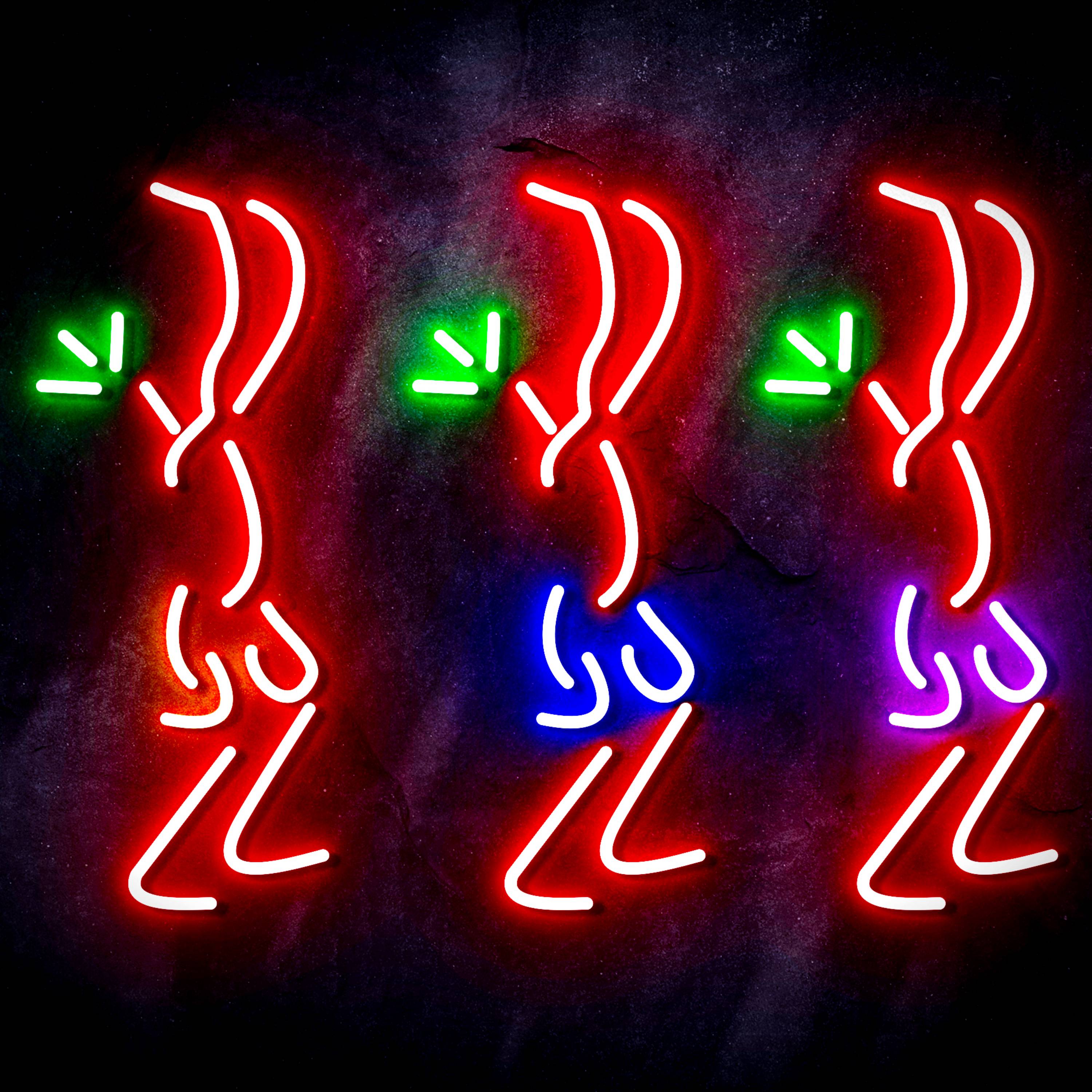 Dancers for Crown Royal Flex Neon-like LED Sign